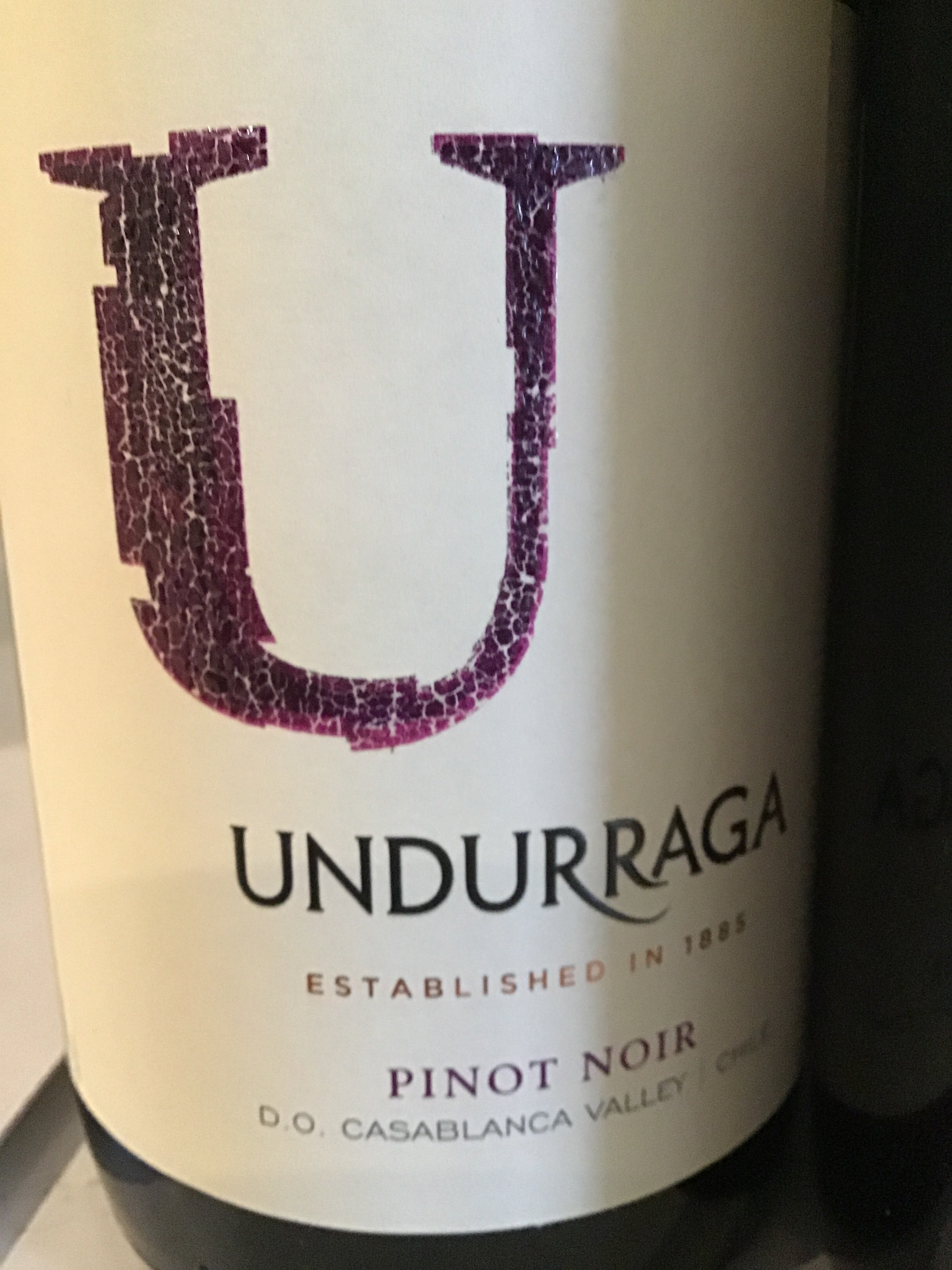 Chilean Undurraga Premium Pinot Noir Red Wine