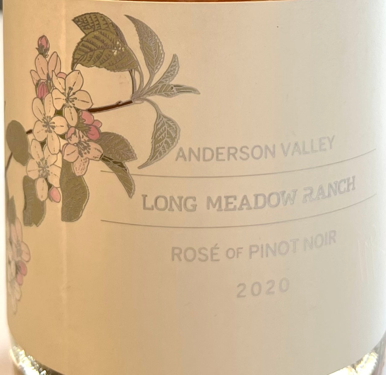 2020 Long Meadow Ranch Anderson Valley, California Pinot Noir Rose Wine