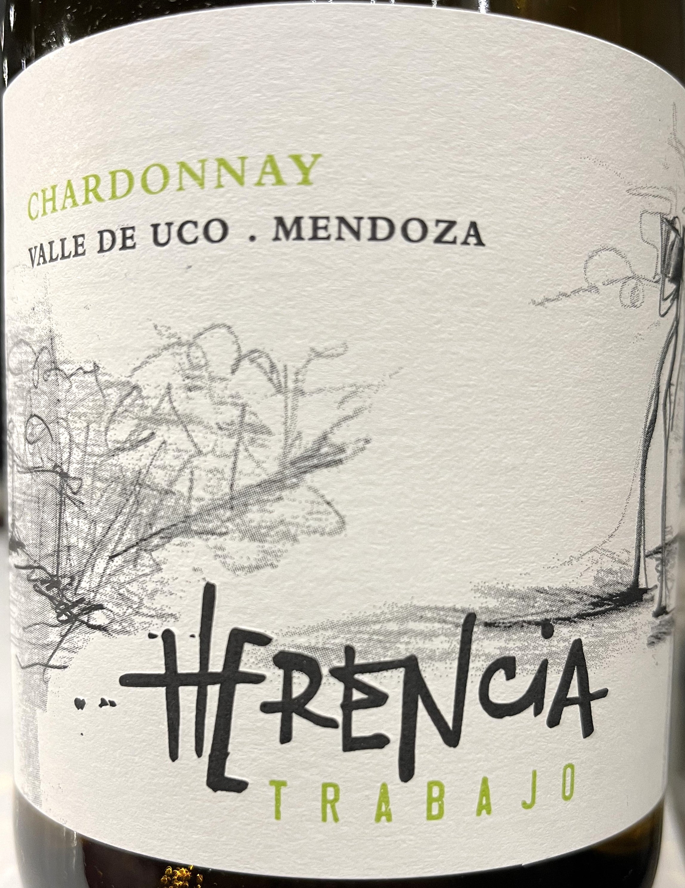 2021 Herencia Premium Chardonnay from Mendoza, Argentina