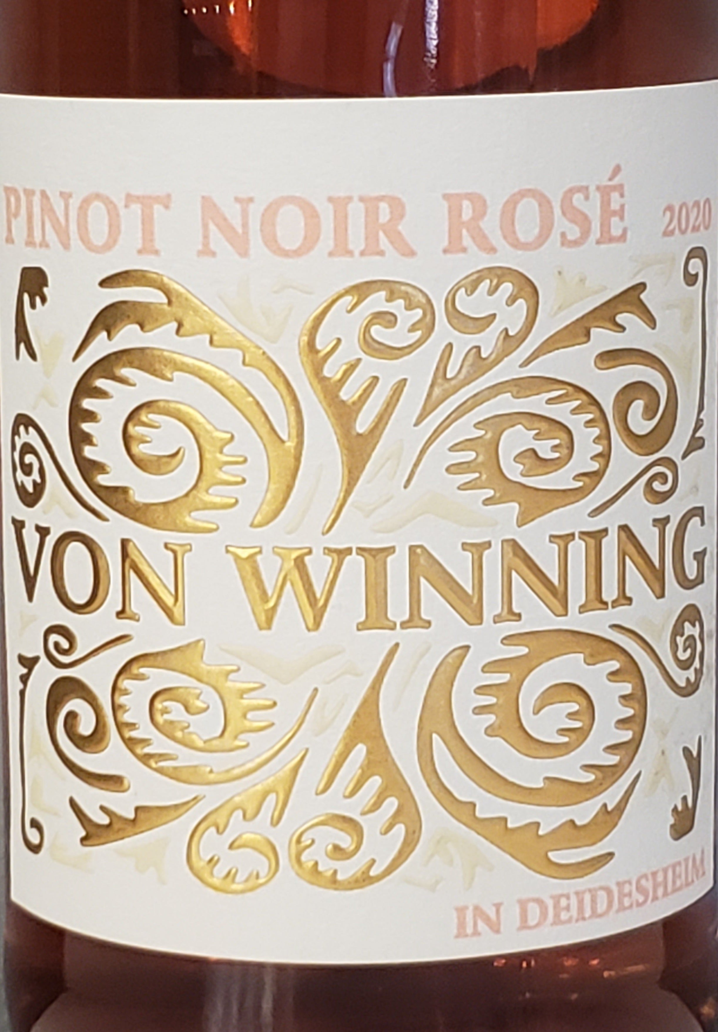 Von Winning German Pinot Noir Rose Wine