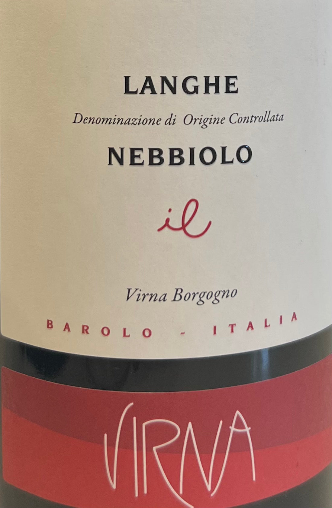 2020 Virna 'Il' - Exquisite Langhe Nebbiolo Wine