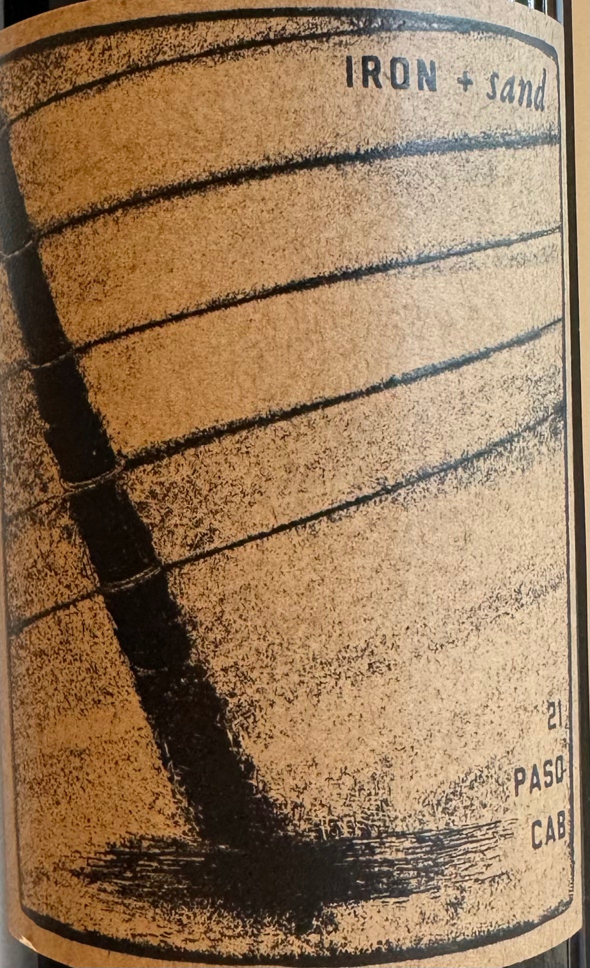 2021 Iron + Sand Premium Cabernet Sauvignon from Paso Robles, California