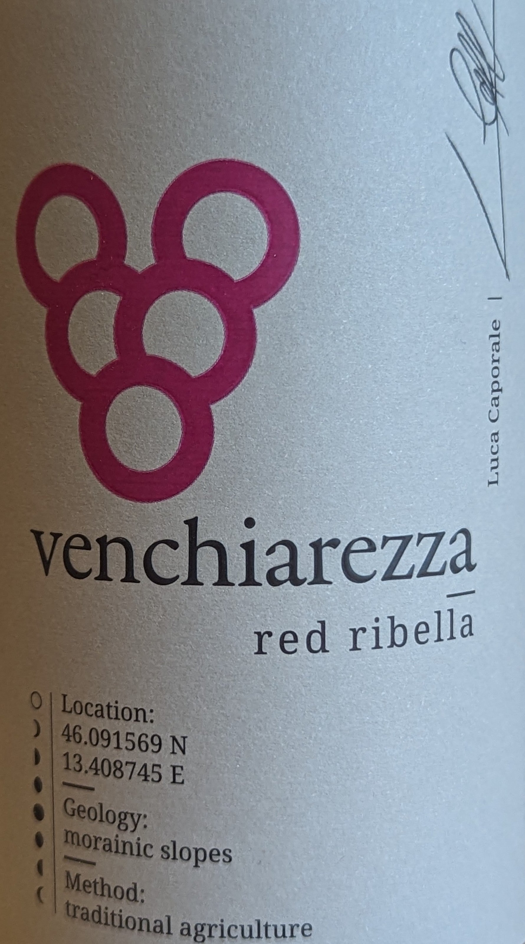 Exquisite Red Ribella - Venchiarezza Wine