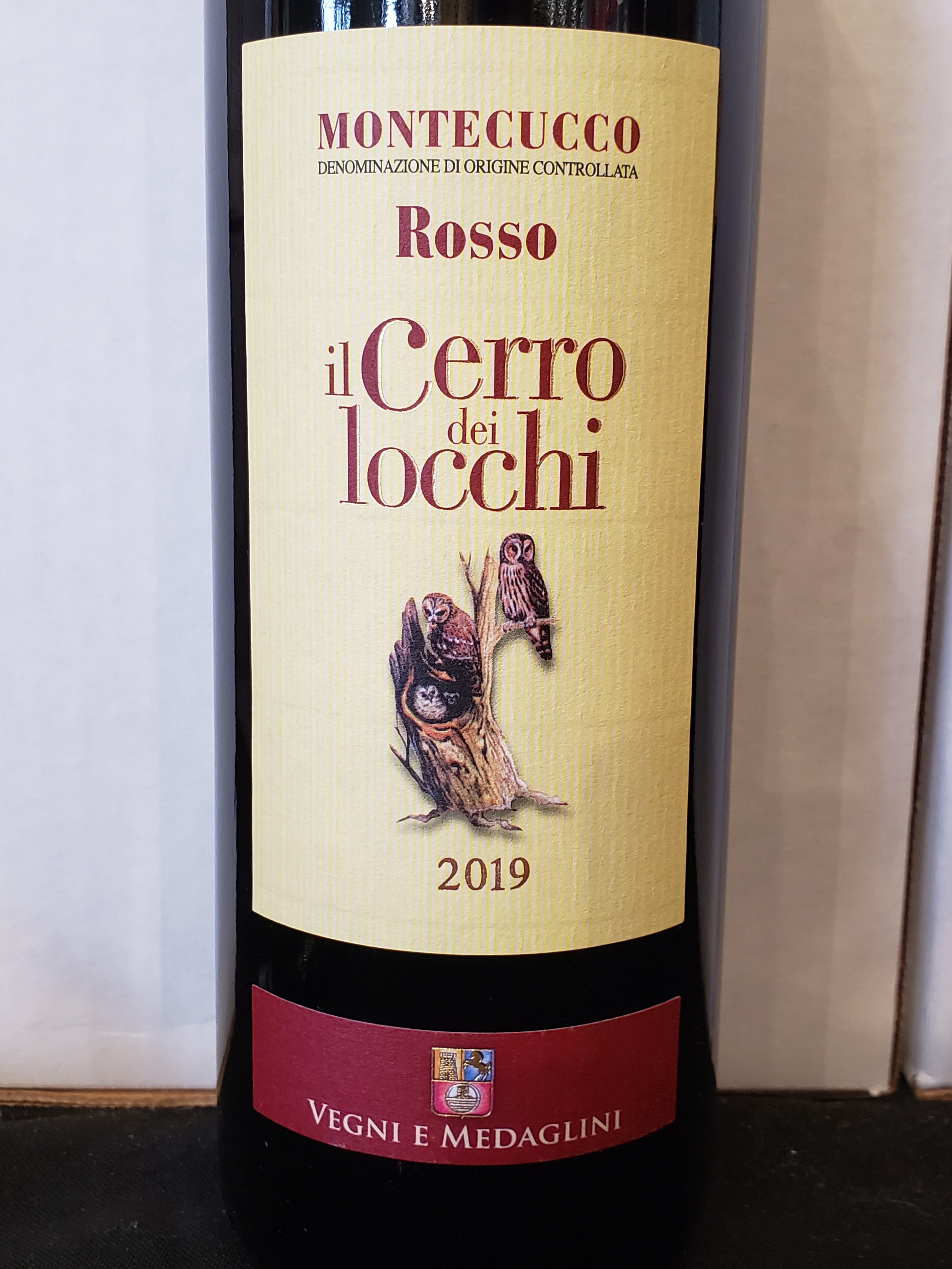 Vegni and Medals 'Il Cerro dei Locchi' Italian Red Blend Wine 2019