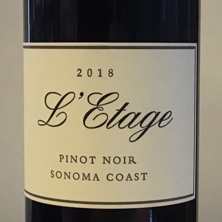 Schug Winery's L'Etage Premium Pinot Noir Red Wine