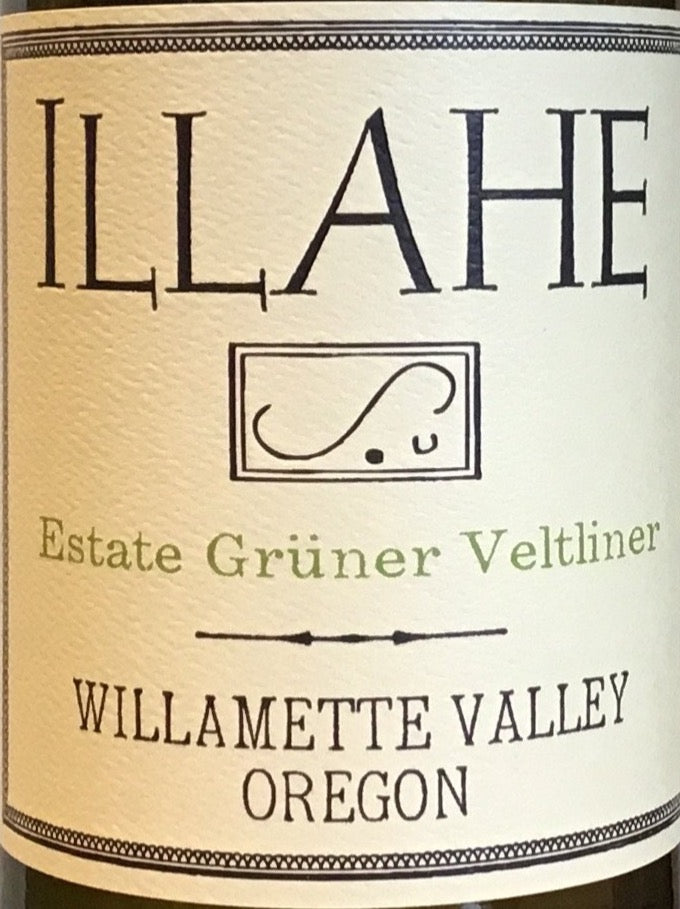 2018 Illahe Estate Premium Gruner Veltliner Wine