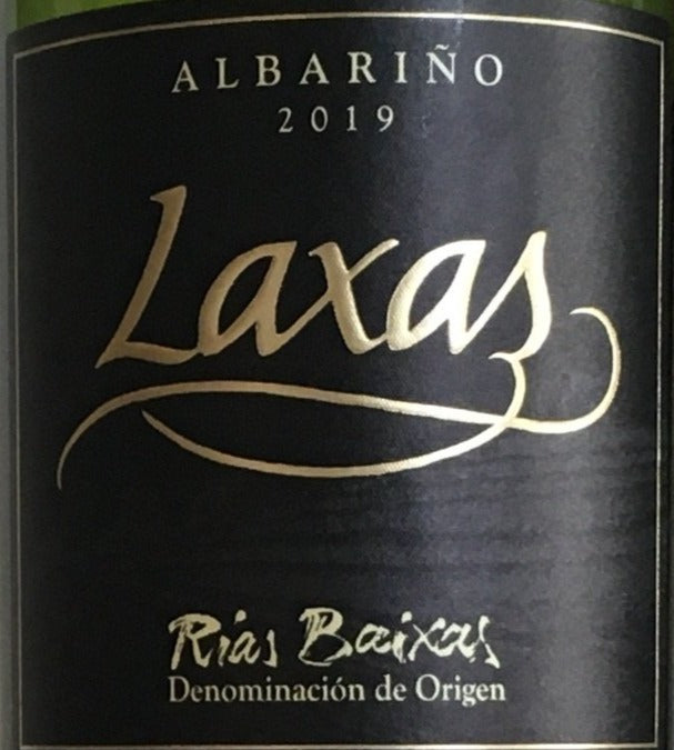 2019 Bodegas as Laxas Premium Albarino Wine from Rias Baixas, Spain