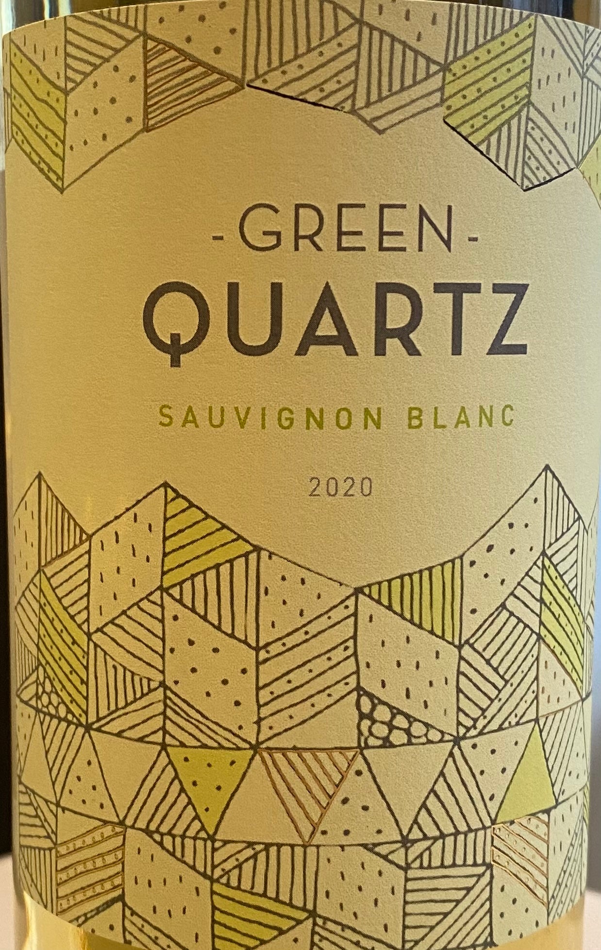 2020 Vintage Green Quartz Sauvignon Blanc Wine