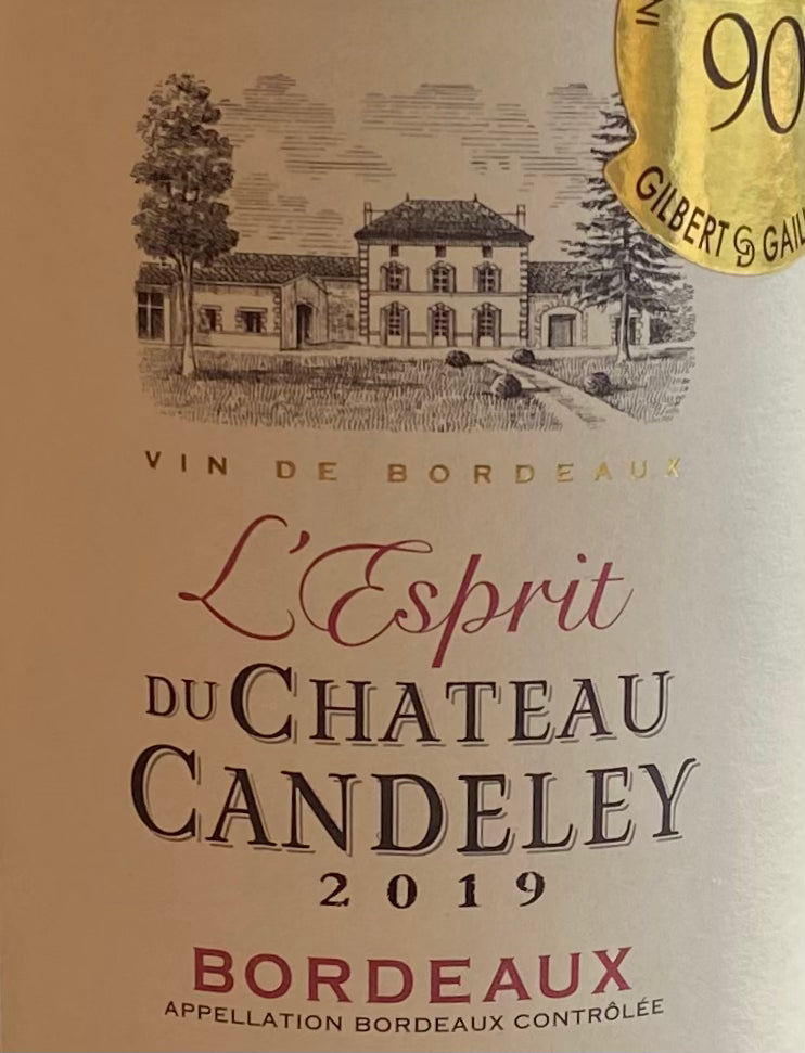 2019 Chateau Candeley Bordeaux Superieur - A Classic French Red Wine