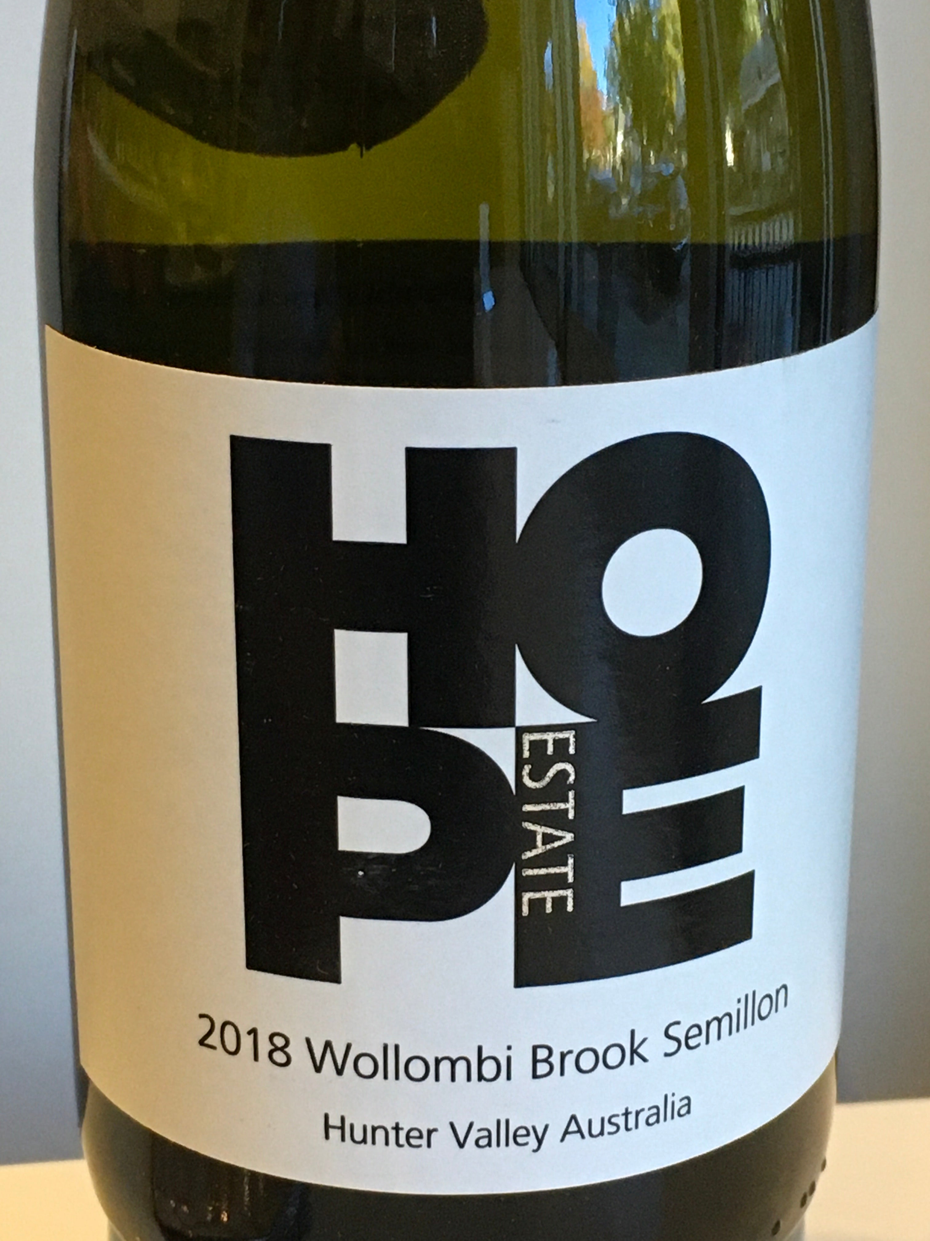 Hope Estate Australian Hunter Valley Wollombi Brook Semillon White Wine