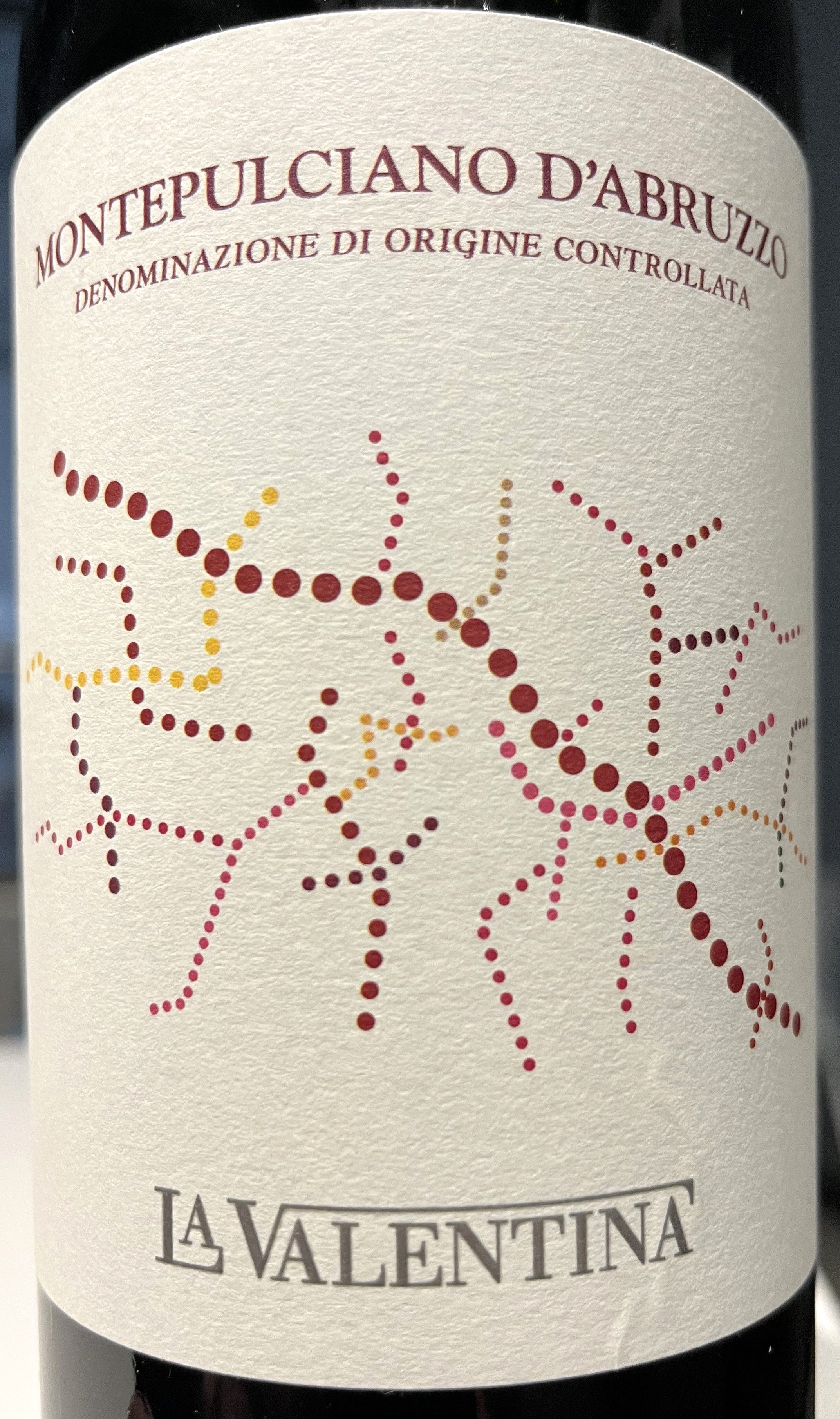 La Valentina Organic Montepulciano D'Abruzzo Red Wine - 2020 Vintage