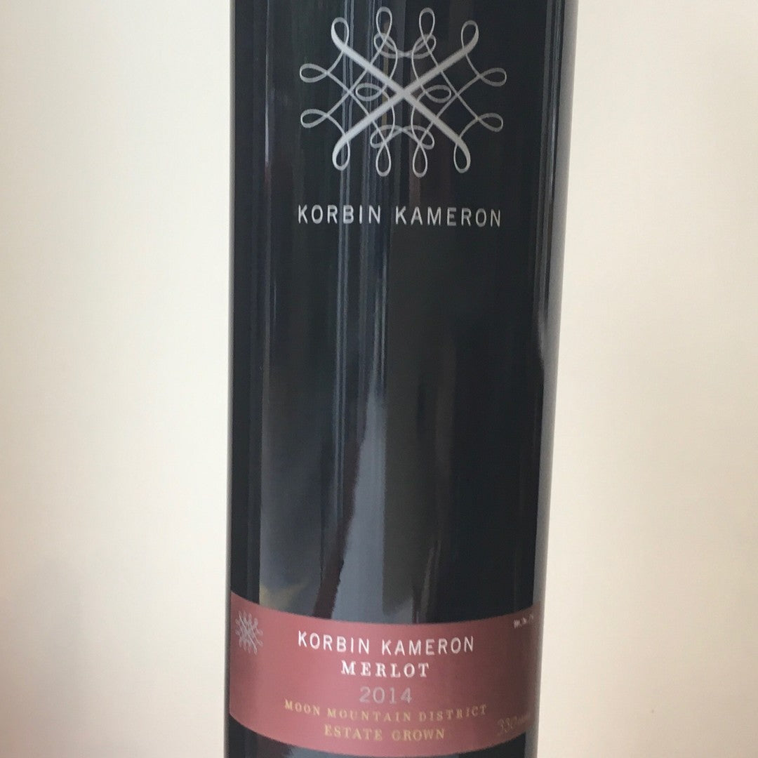 2014 Korbin Kameron Merlot from Moon Mountain District