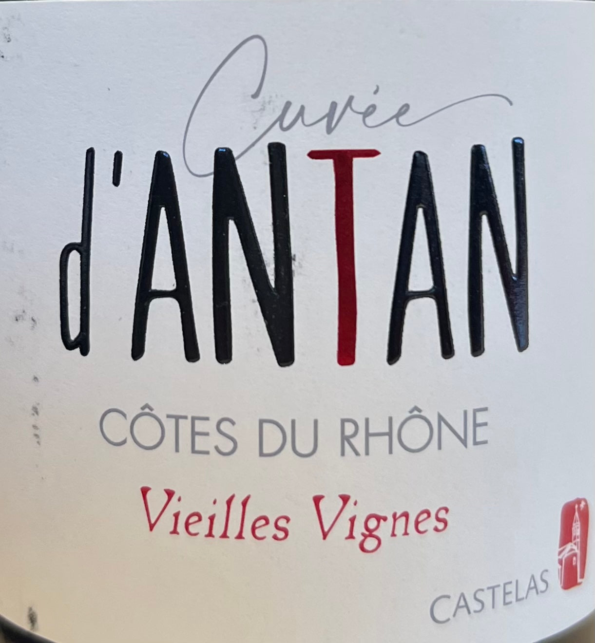 Les Vignerons du Castelas 'Cuvee d'Antan' - Premium Cotes du Rhone Wine 2020