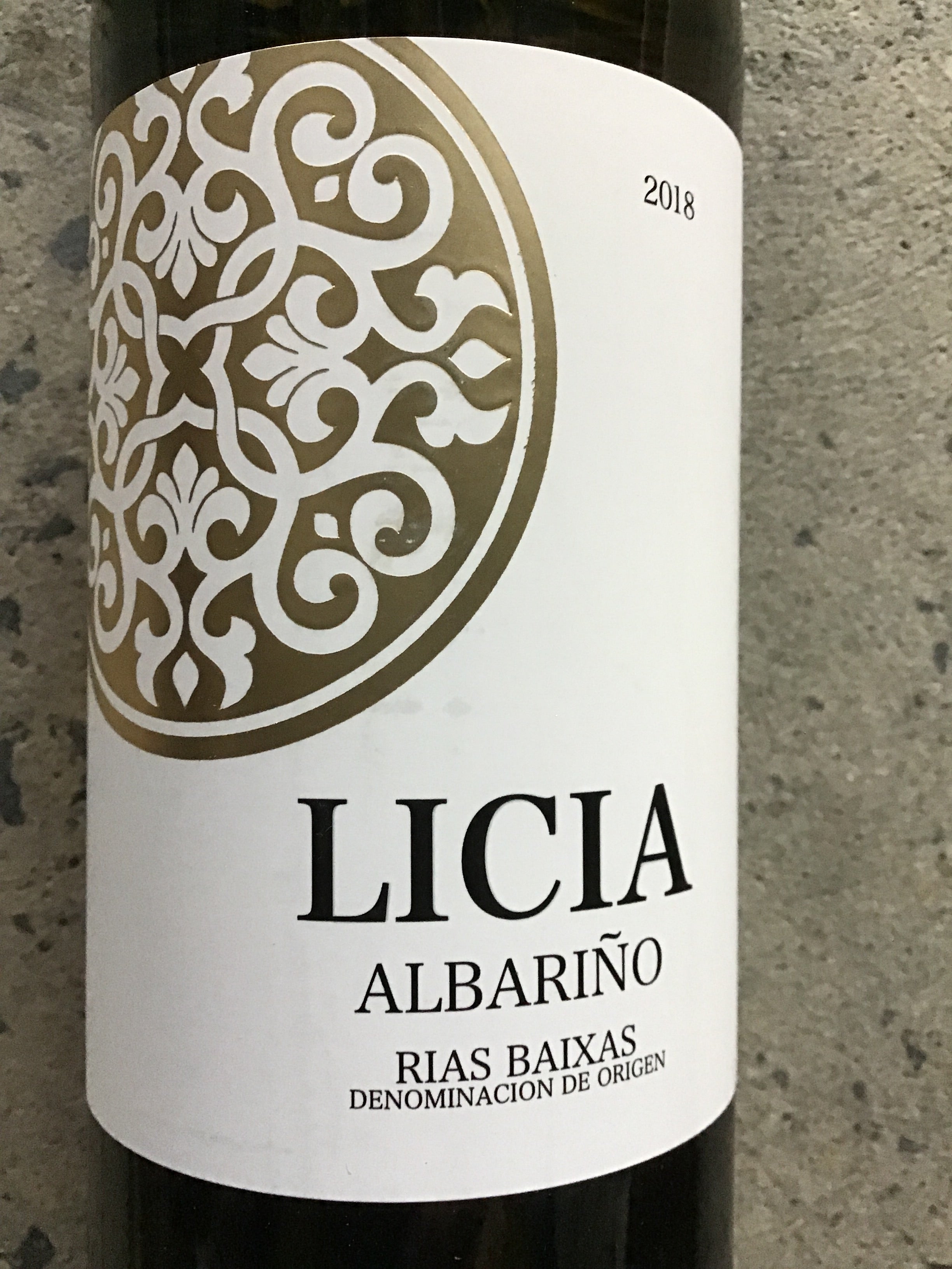 Licia's Albarino Wine from Rias Baixas, Spain