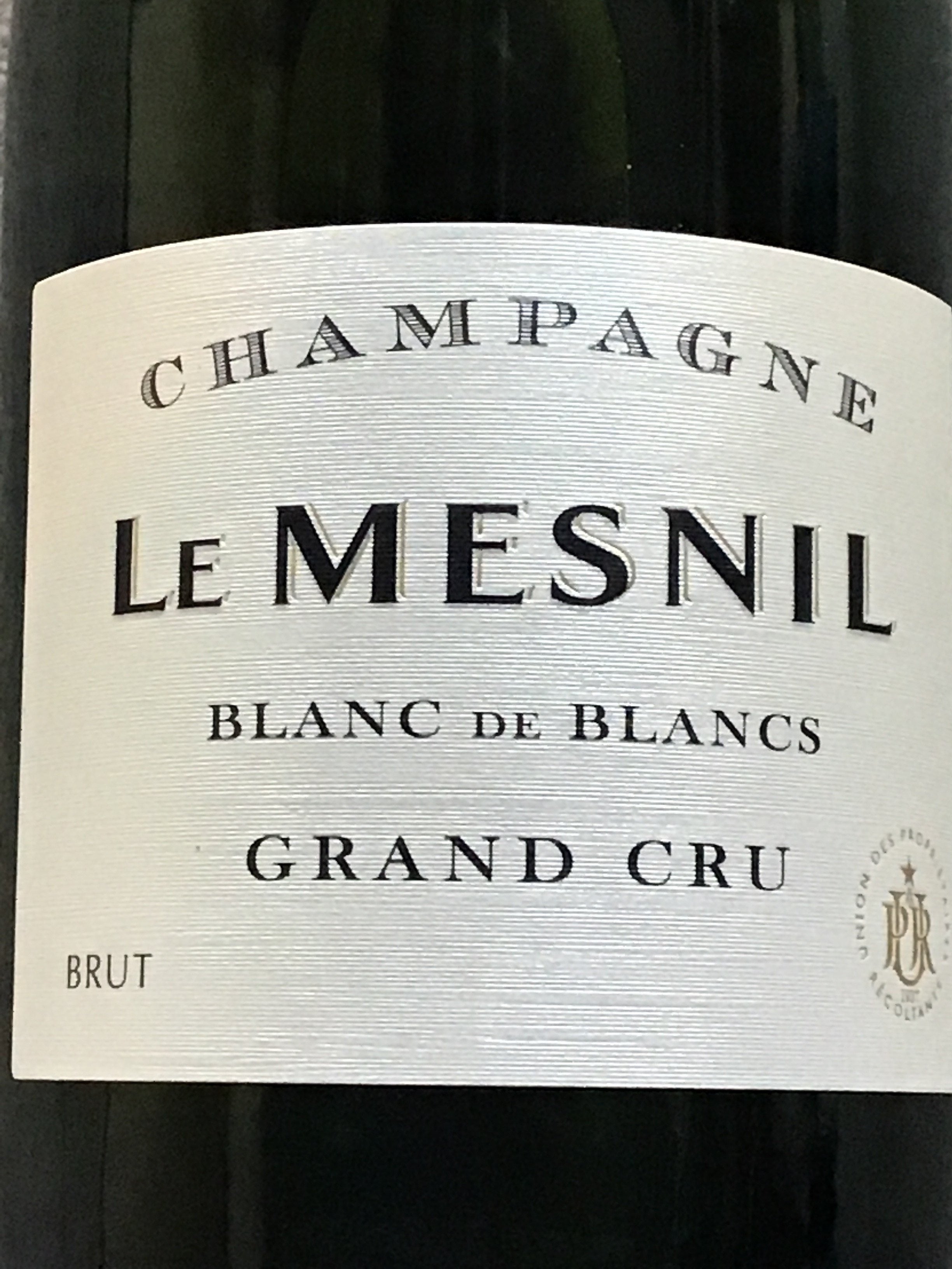 Le Mesnil Grand Cru Blanc de Blancs Brut Champagne - 375ml