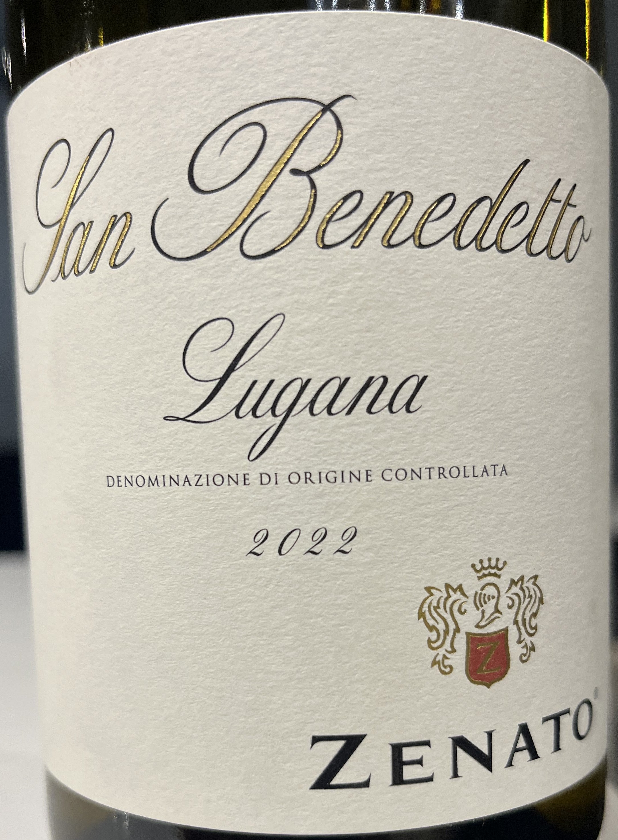 Zenato 'San Benedetto' Lugana White Wine Made from Trebbiano Grapes