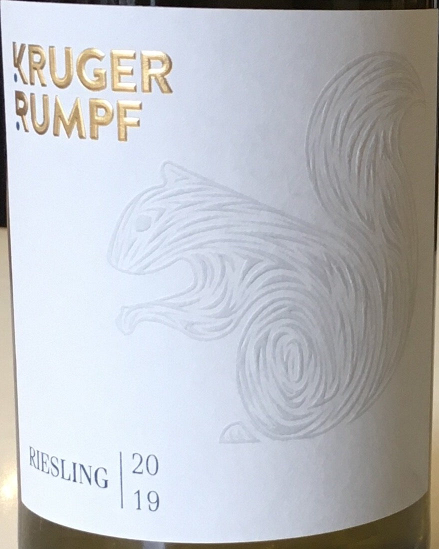 Kruger Rumpf German Riesling Wine - A 2019 Vintage