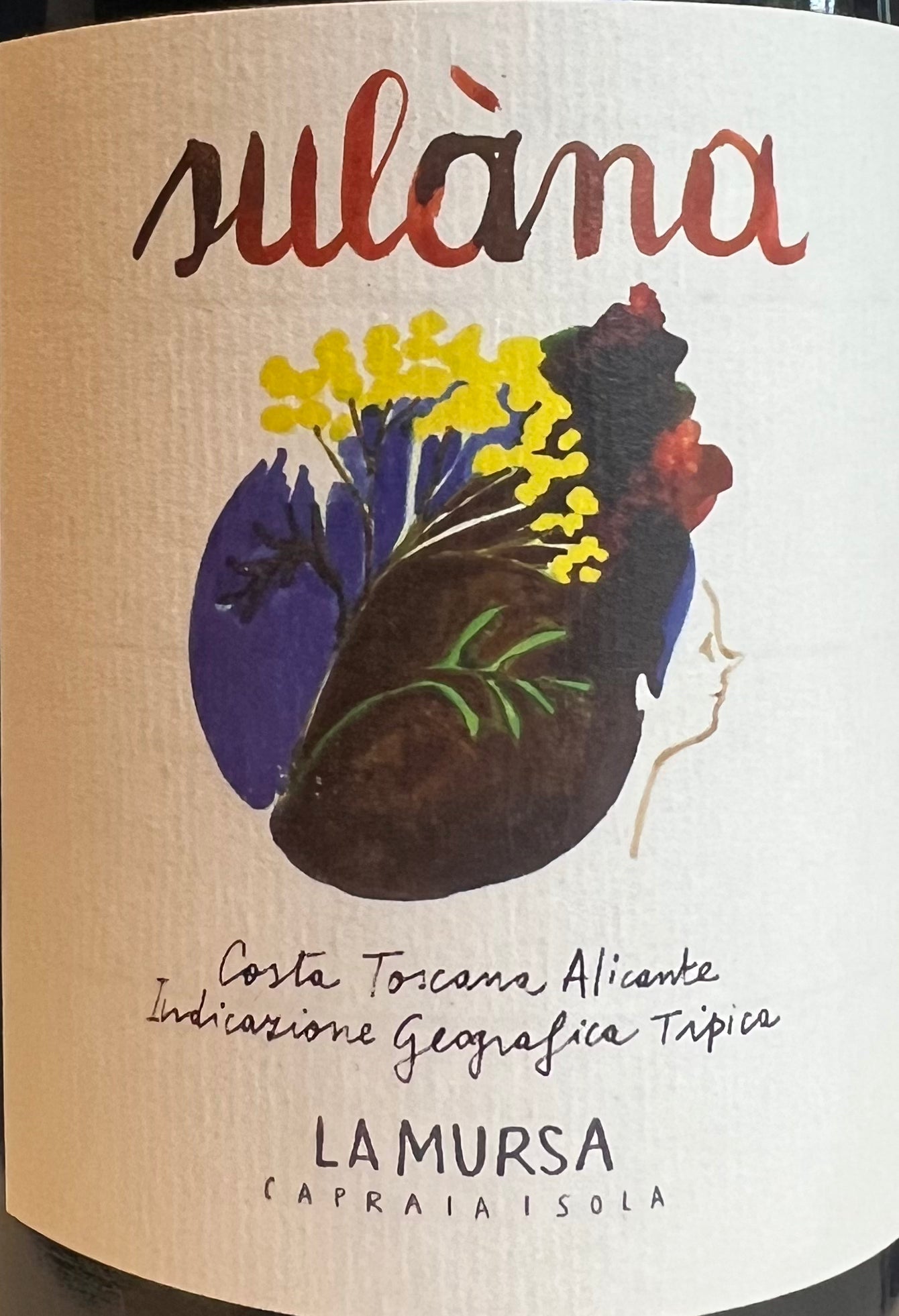 2021 Costa Toscana Alicante IGT 'Sulana' by La Mursa