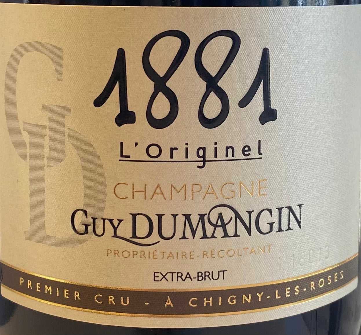 Guy Dumangin '1881' Extra Brut Champagne - First Cru Sparkling Wine