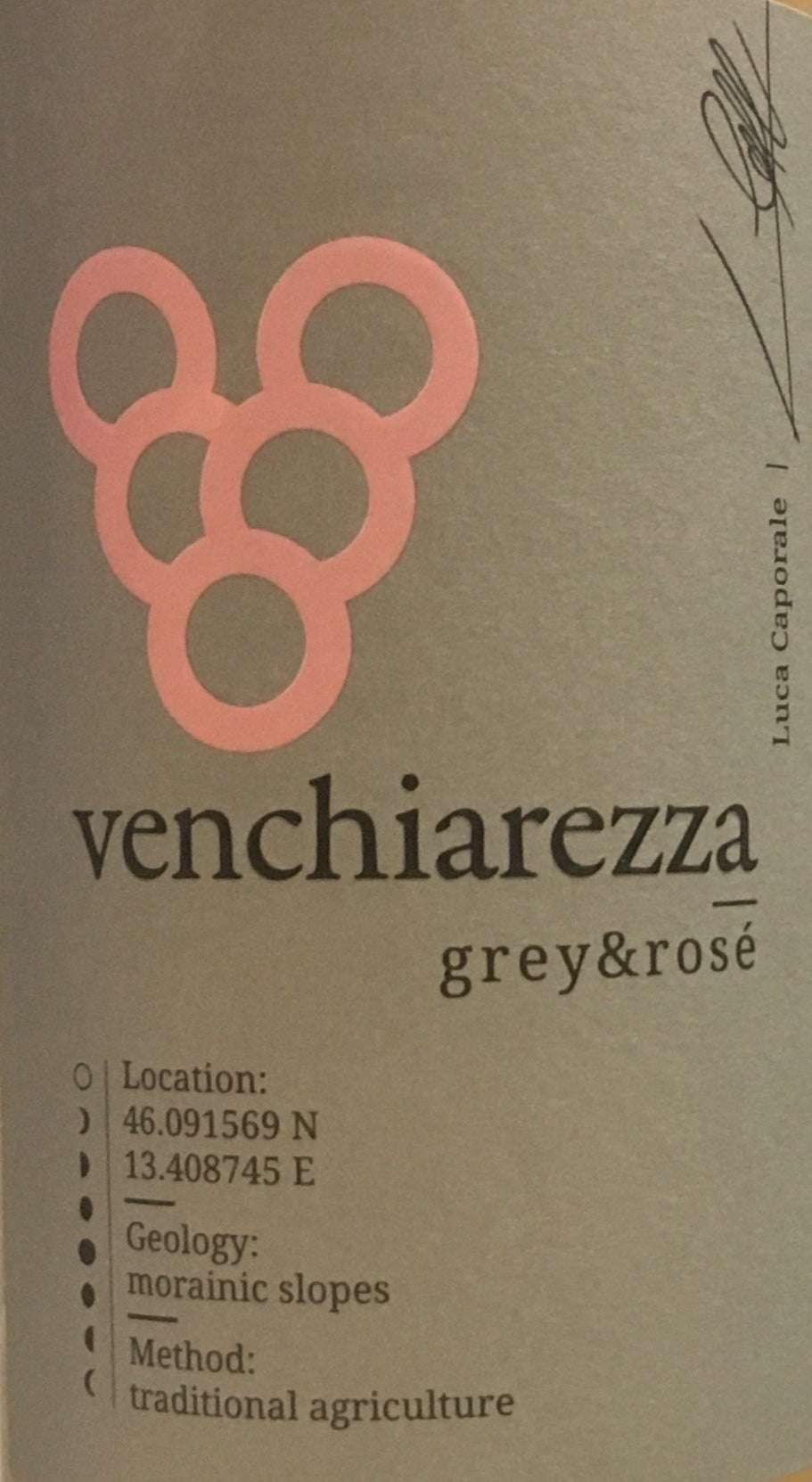 Venchiarezza Pinot Grigio Rose - 'Grey & Rose' 2021