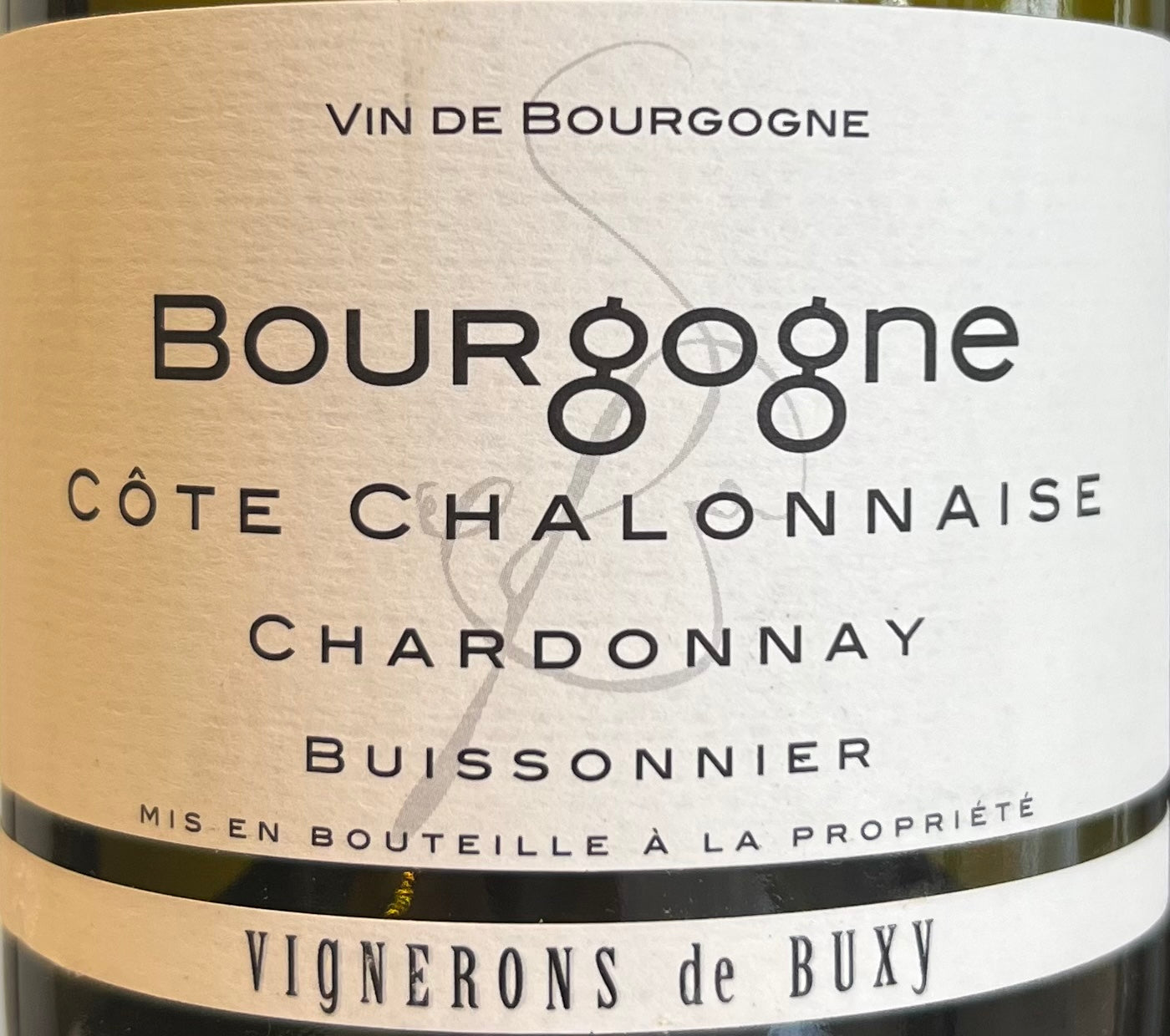 2018 Vignerons de Buxy - Un-oaked Cote Chalonnaise Bourgogne Blanc Chardonnay
