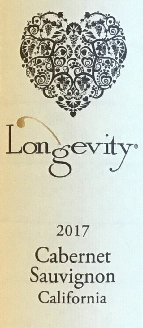 2018 Longevity Premium Cabernet Sauvignon - Rich in Flavor