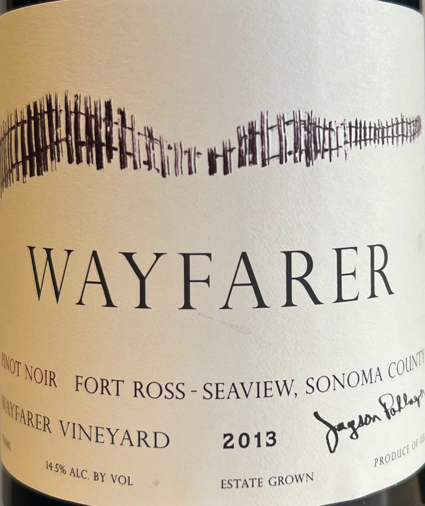 Wayfarer Vineyard's Premium Wayfarer Pinot Noir Red Wine