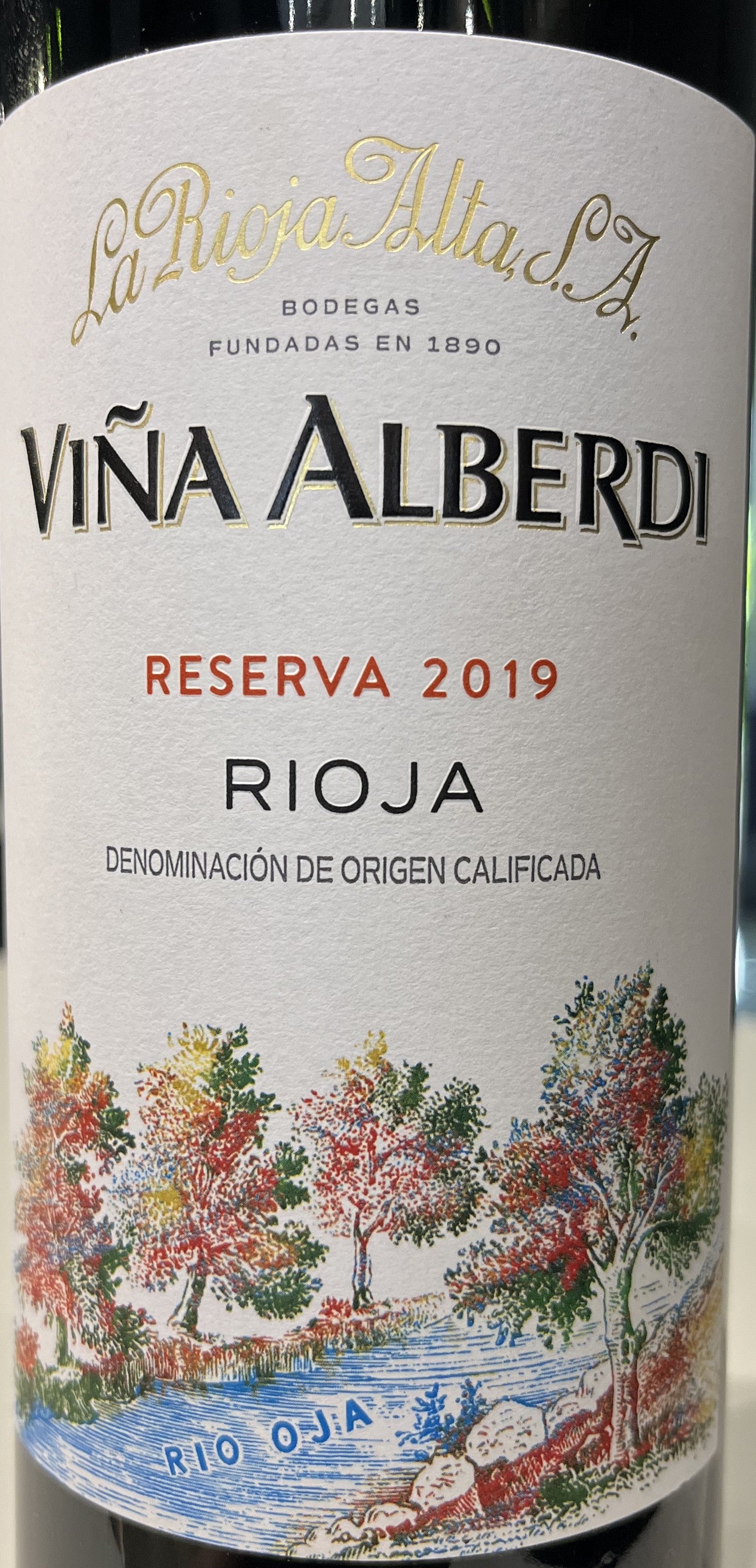 La Rioja Alta 'Vina Alberdi Reserva' Tempranillo Red Wine from Rioja Region