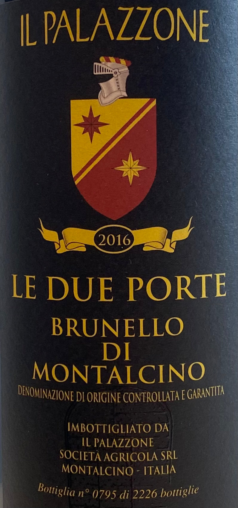 Il Palazzone 'Le Due Porte' - Outstanding 2016 Brunello di Montalcino from Italy