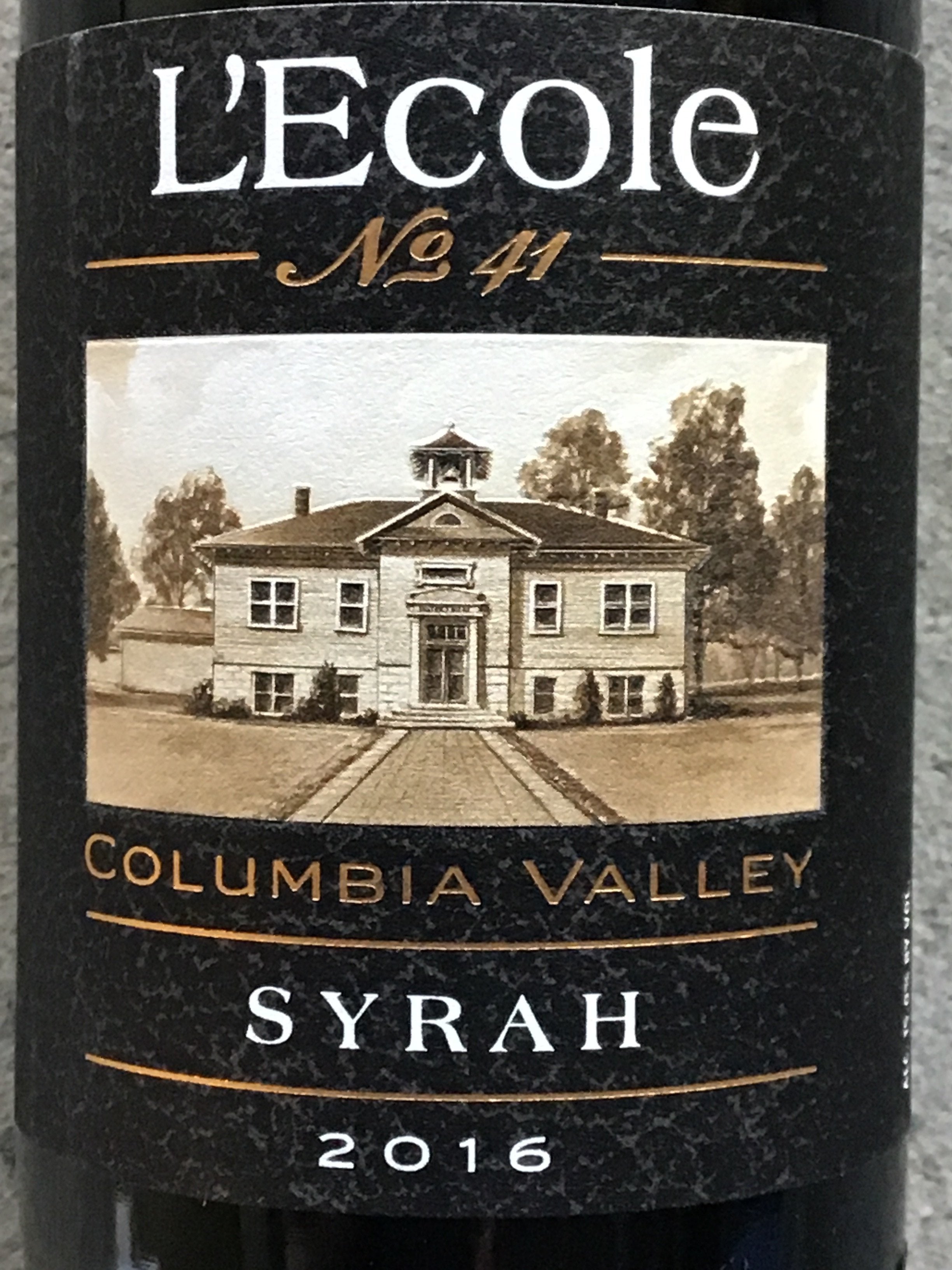 L'Ecole No. 41 Syrah Red Wine from Columbia Valley - 375ml Bottle