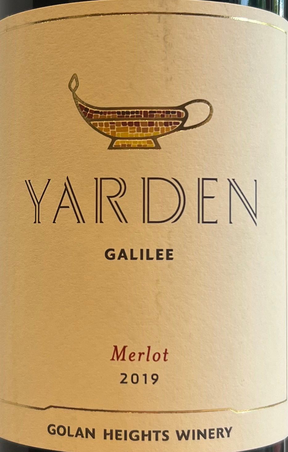 Yarden Merlot Red Wine - 2019 Vintage