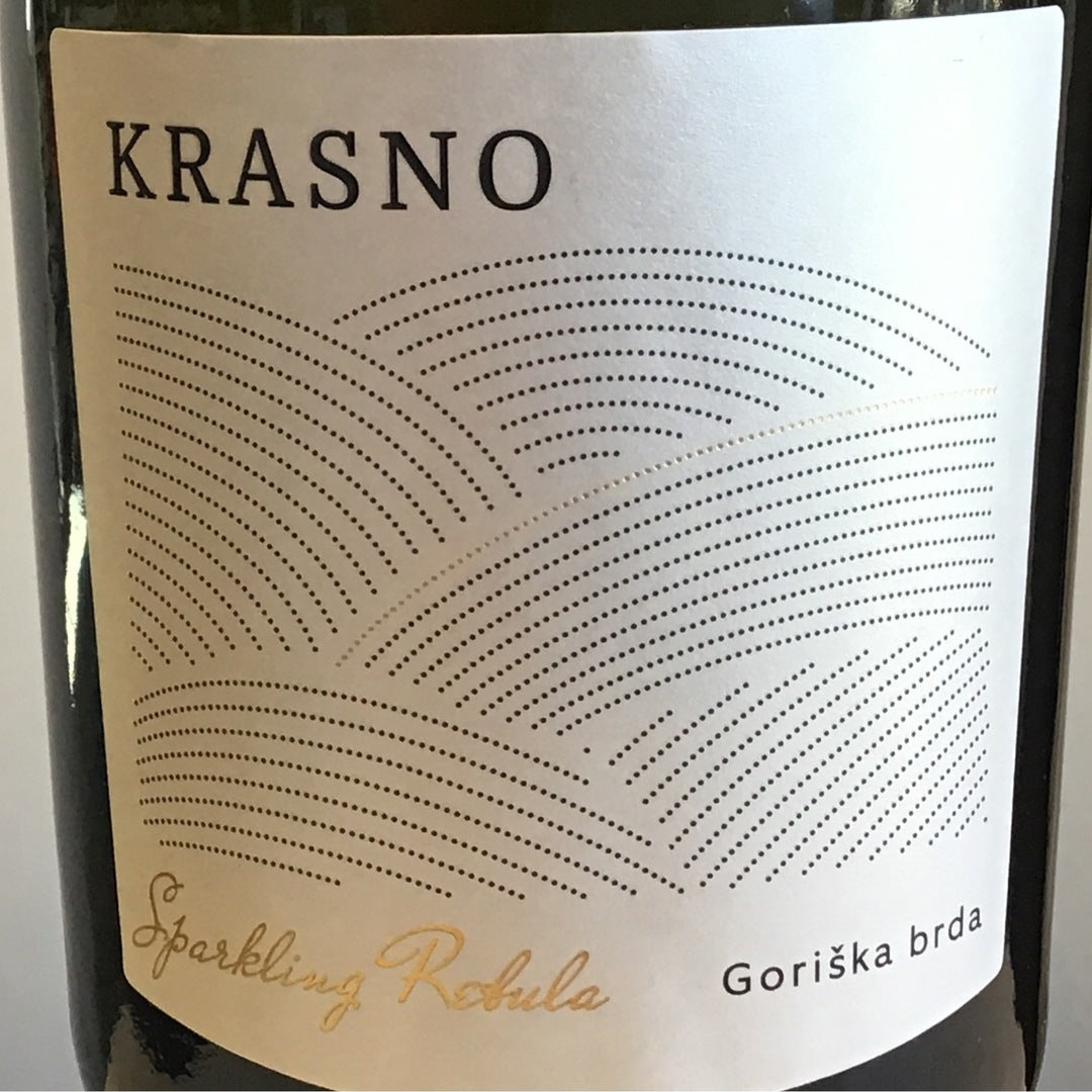 Krasno Sparkling Wine Made from Ribolla Gialla Grape Variety