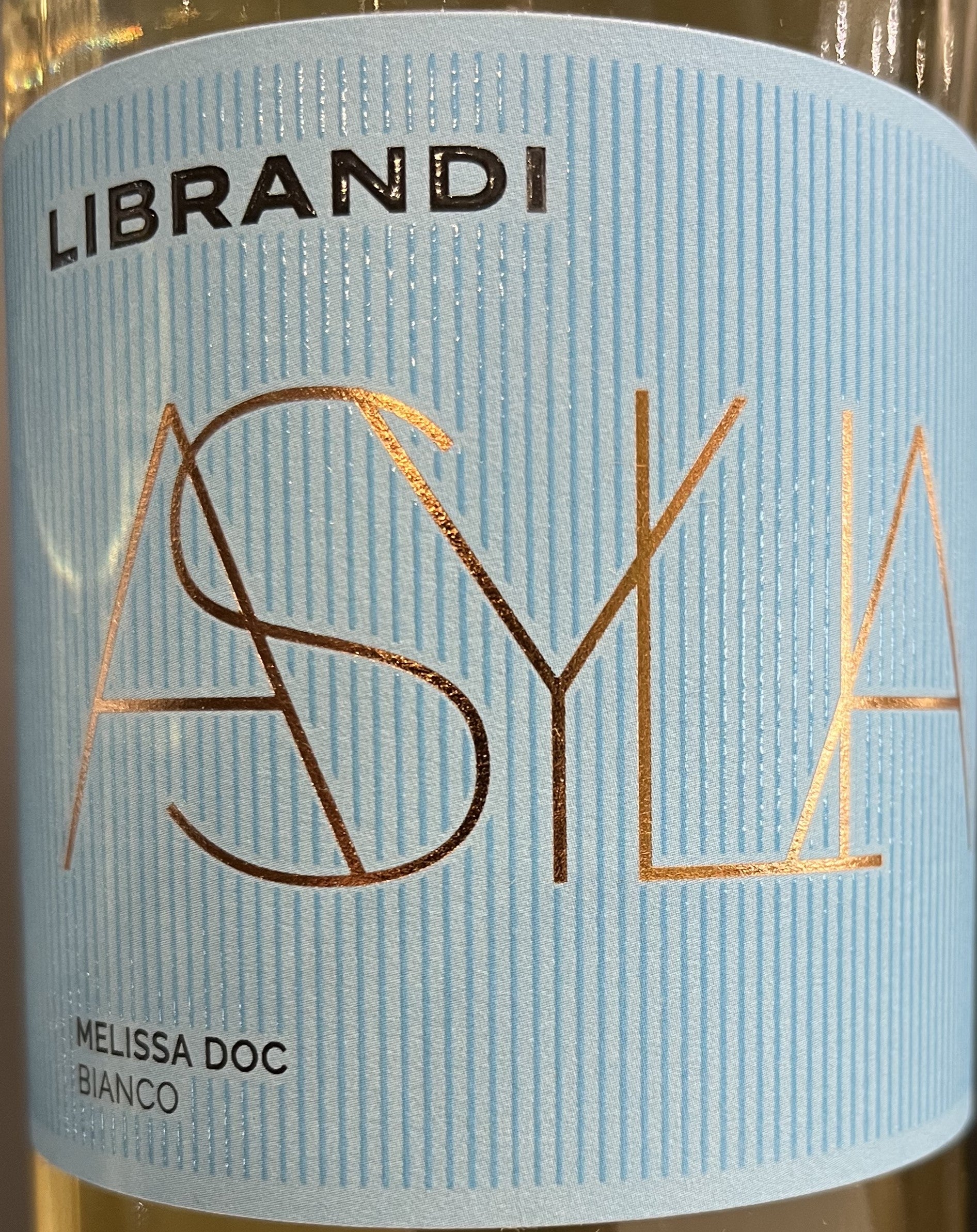 2023 Librandi 'Asylia' Italian White Wine with Crisp Flavors