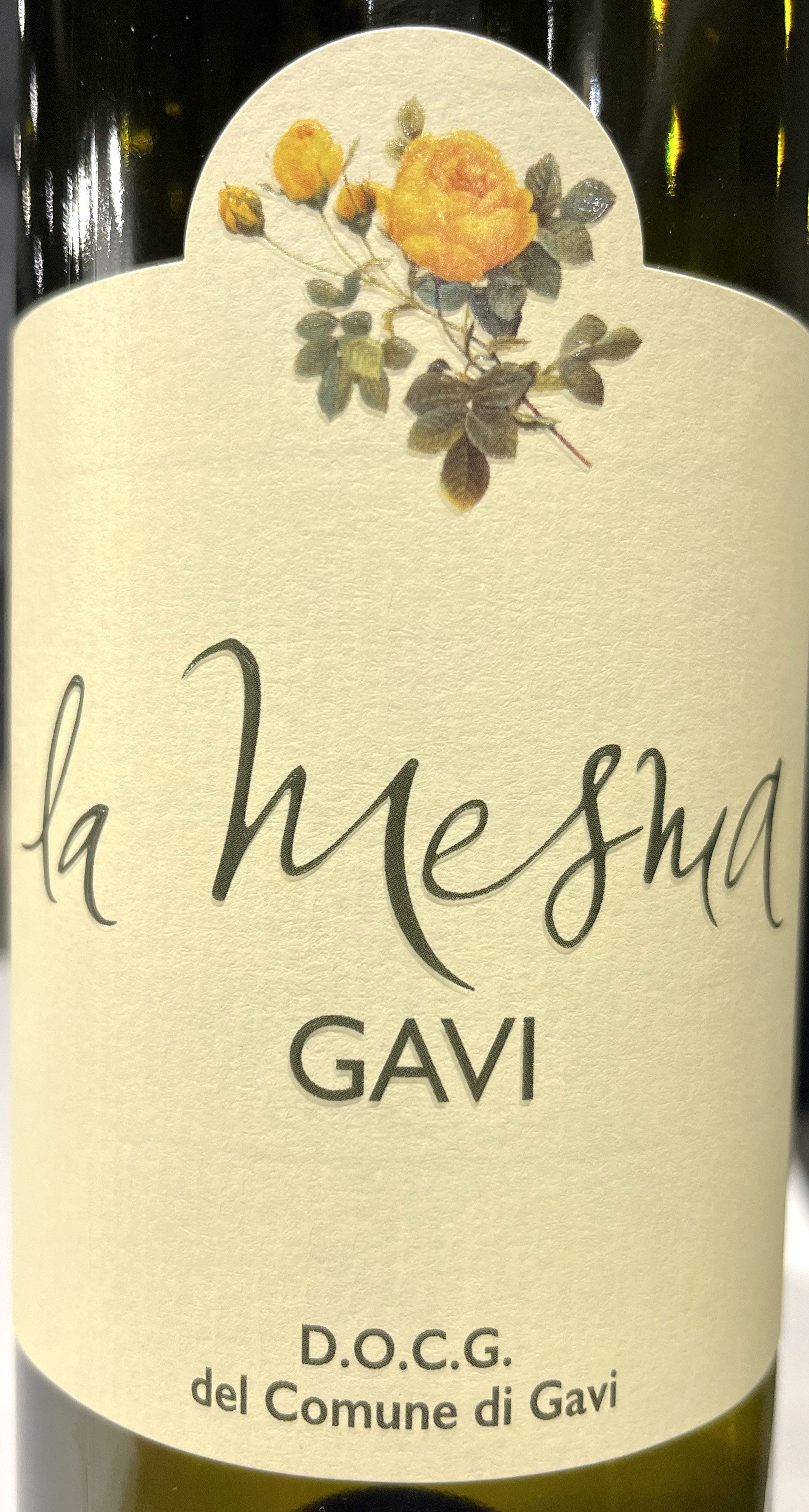 La Mesma Yellow Label Gavi Italian White Wine - La Mesma's Premium Offering