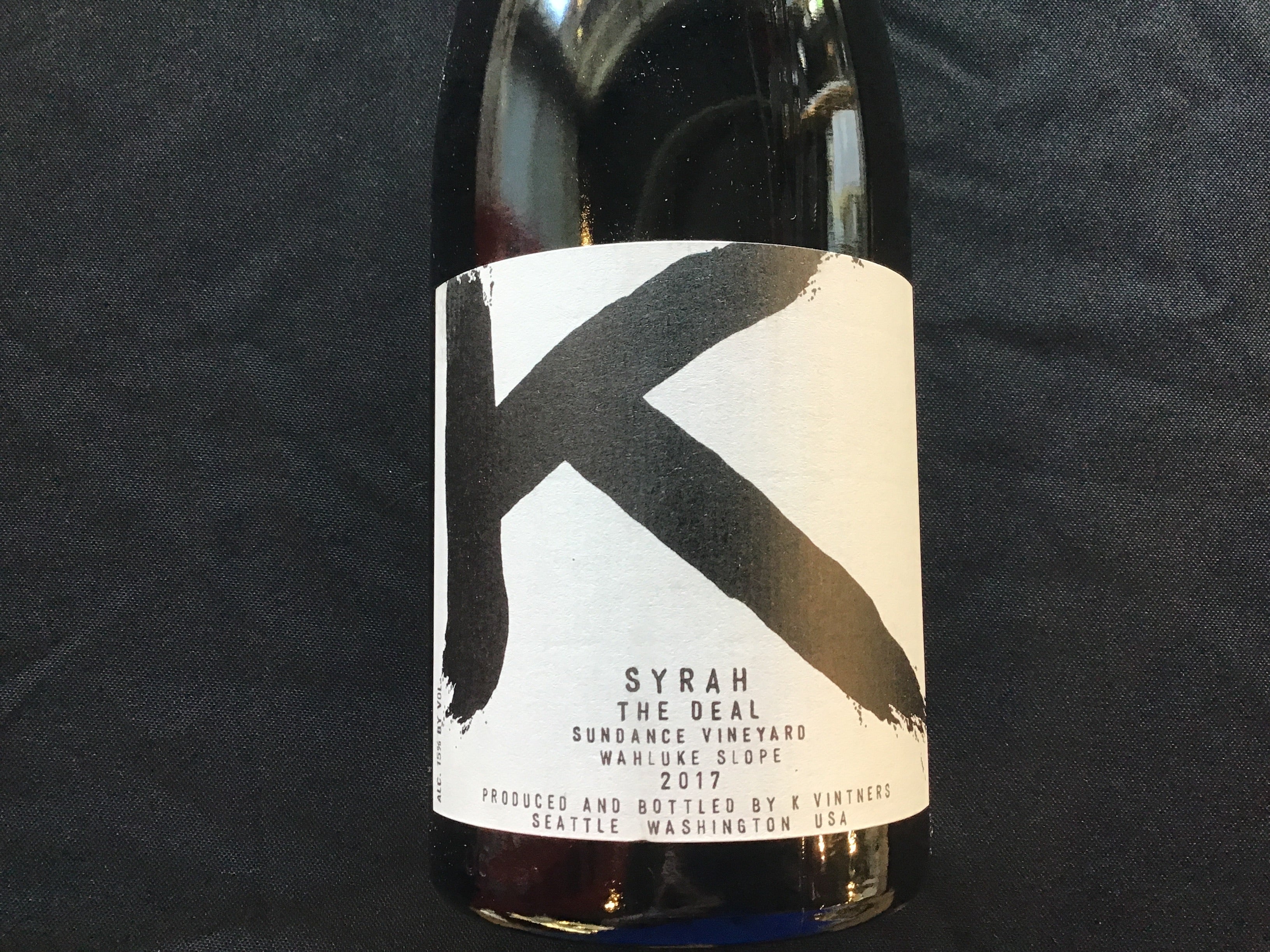 K Vintners ‘The Deal’ 2017 Single-Vineyard Syrah Wine