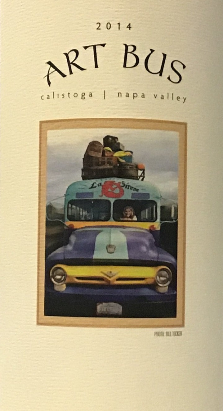 2014 La Sirena Art Bus Syrah Blend - A Hidden Gem of Napa Valley Wine