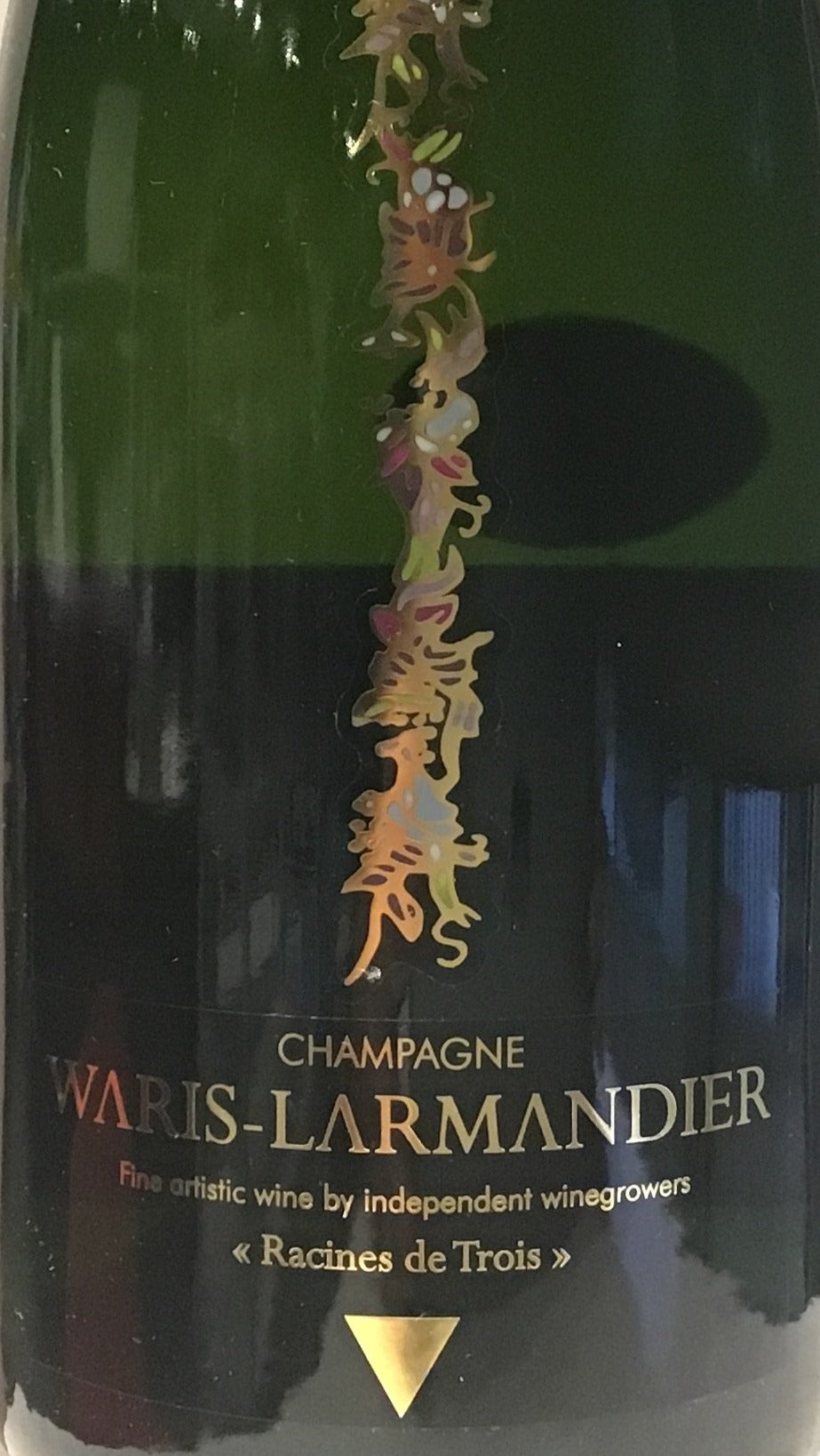Waris Larmandier Unfiltered Brut Champagne: Three - Root Cuvée