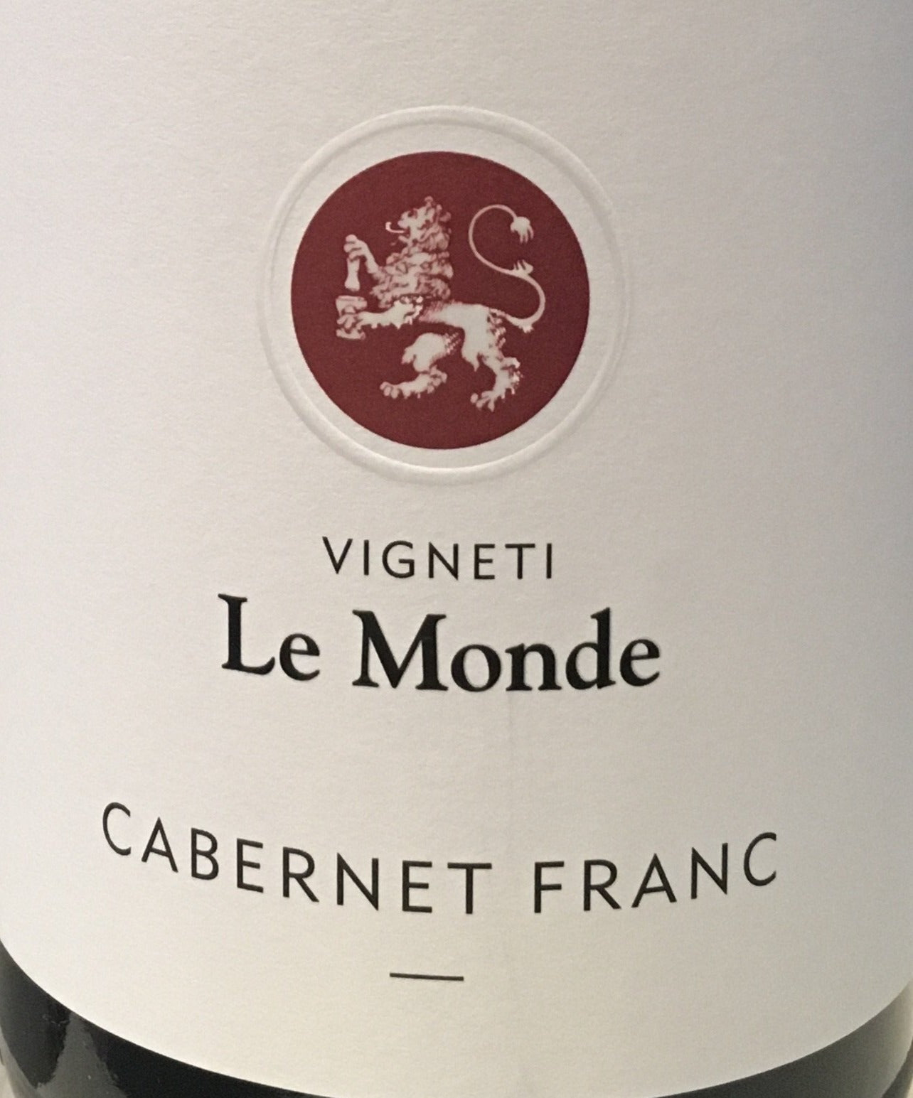 Le Monde Cabernet Franc Red Wine - 2018 Vintage