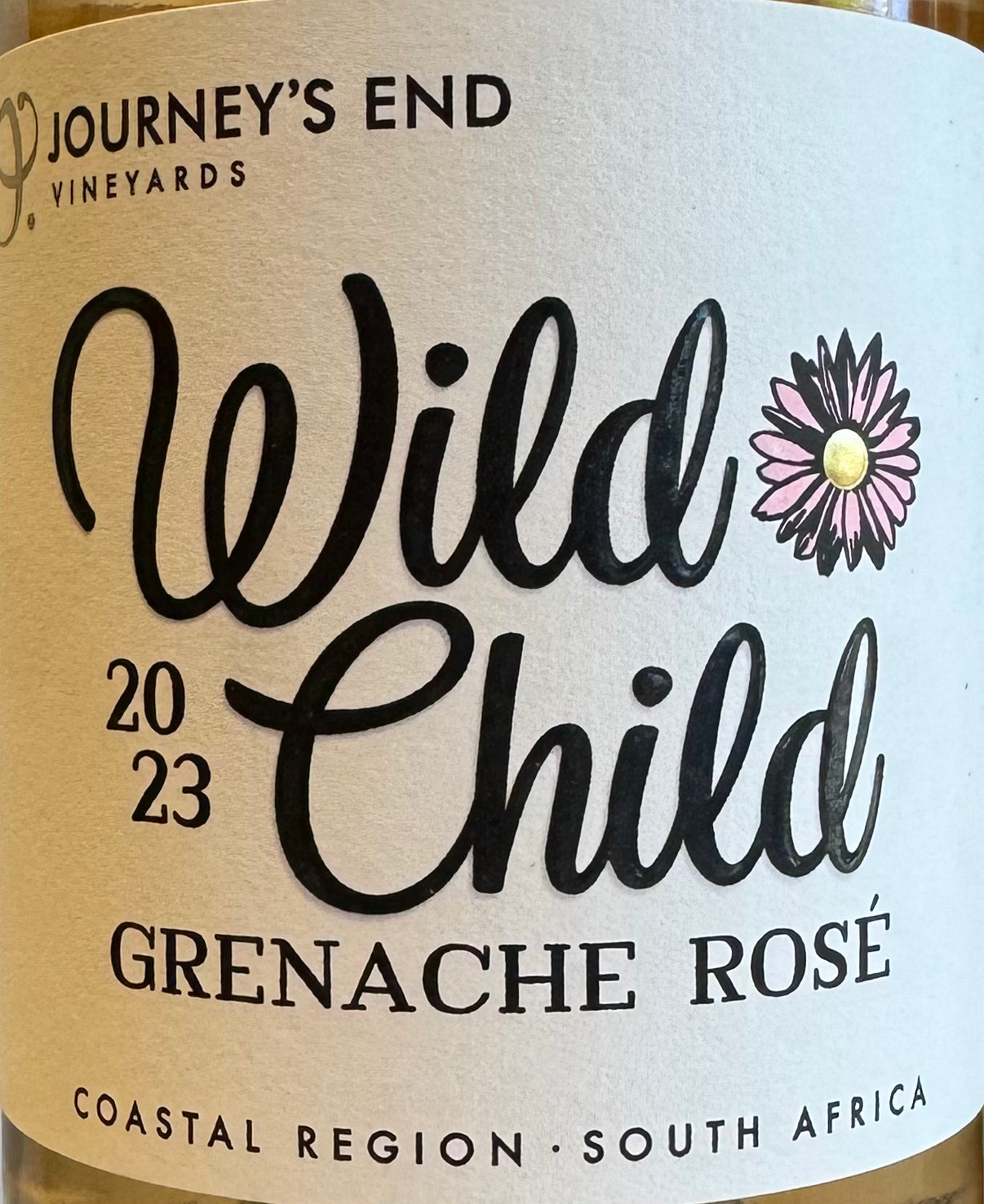 Journey's End 'Wild Child' Grenache Rose - A Fine South African Rose Wine