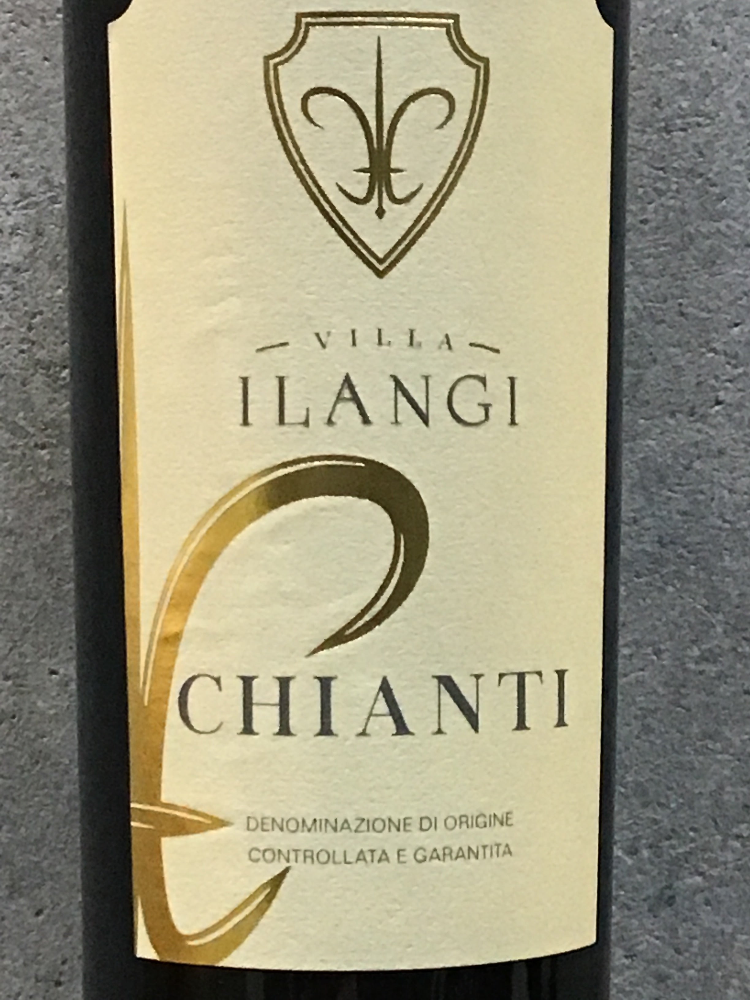 Villa Ilangi Chianti - A Classic Italian Red Wine from 2019