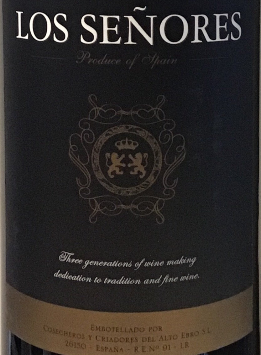 Los Senores - Spanish Red Blend with Slight Spiciness