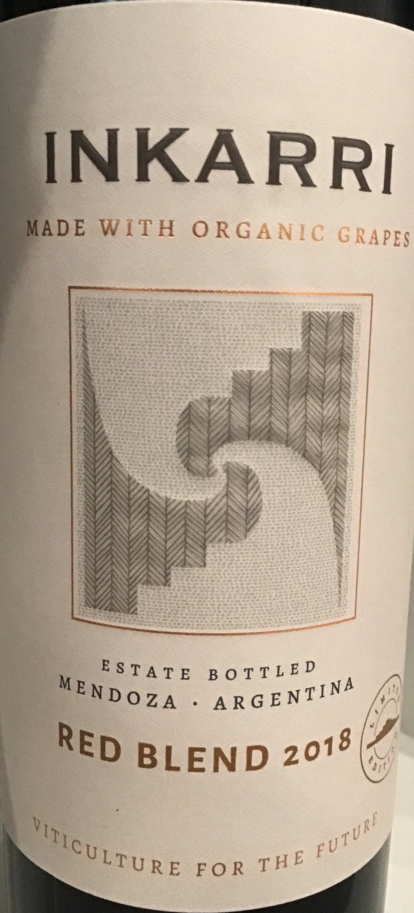 Inkarri Red Blend Wine from Luyan de Cuyo, Mendoza Region