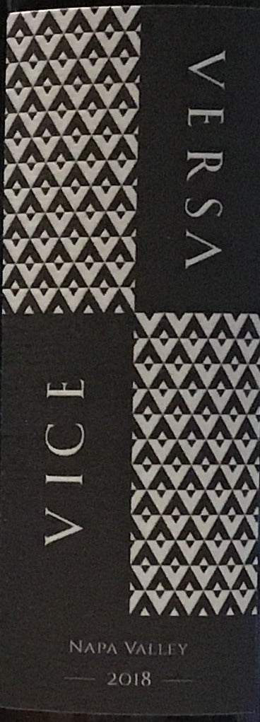 2018 Cabernet Sauvignon Wine from Vice Versa in Napa Valley