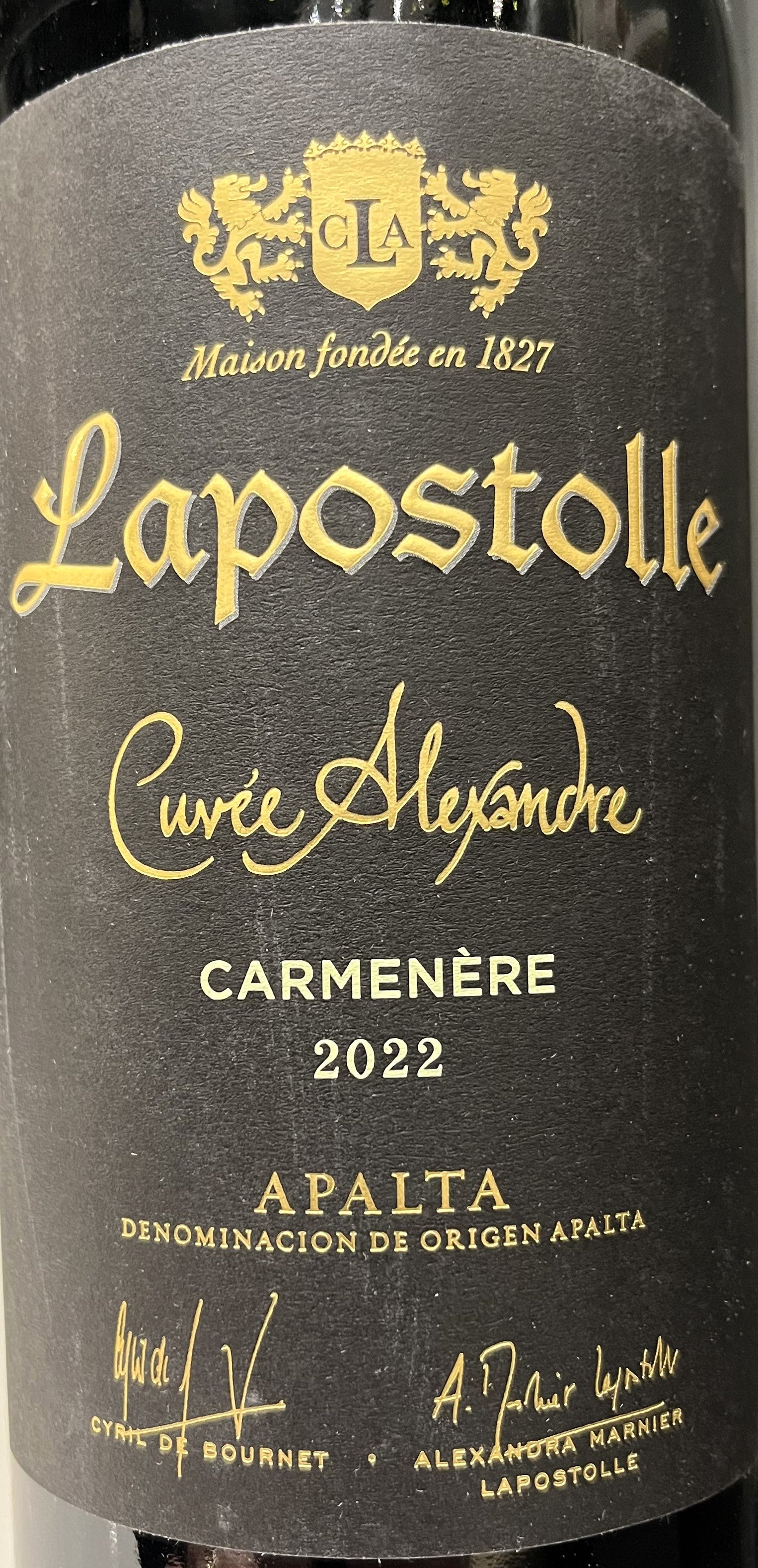 2022 Lapostolle Alexandre's Blend - Premium Carmenere Wine