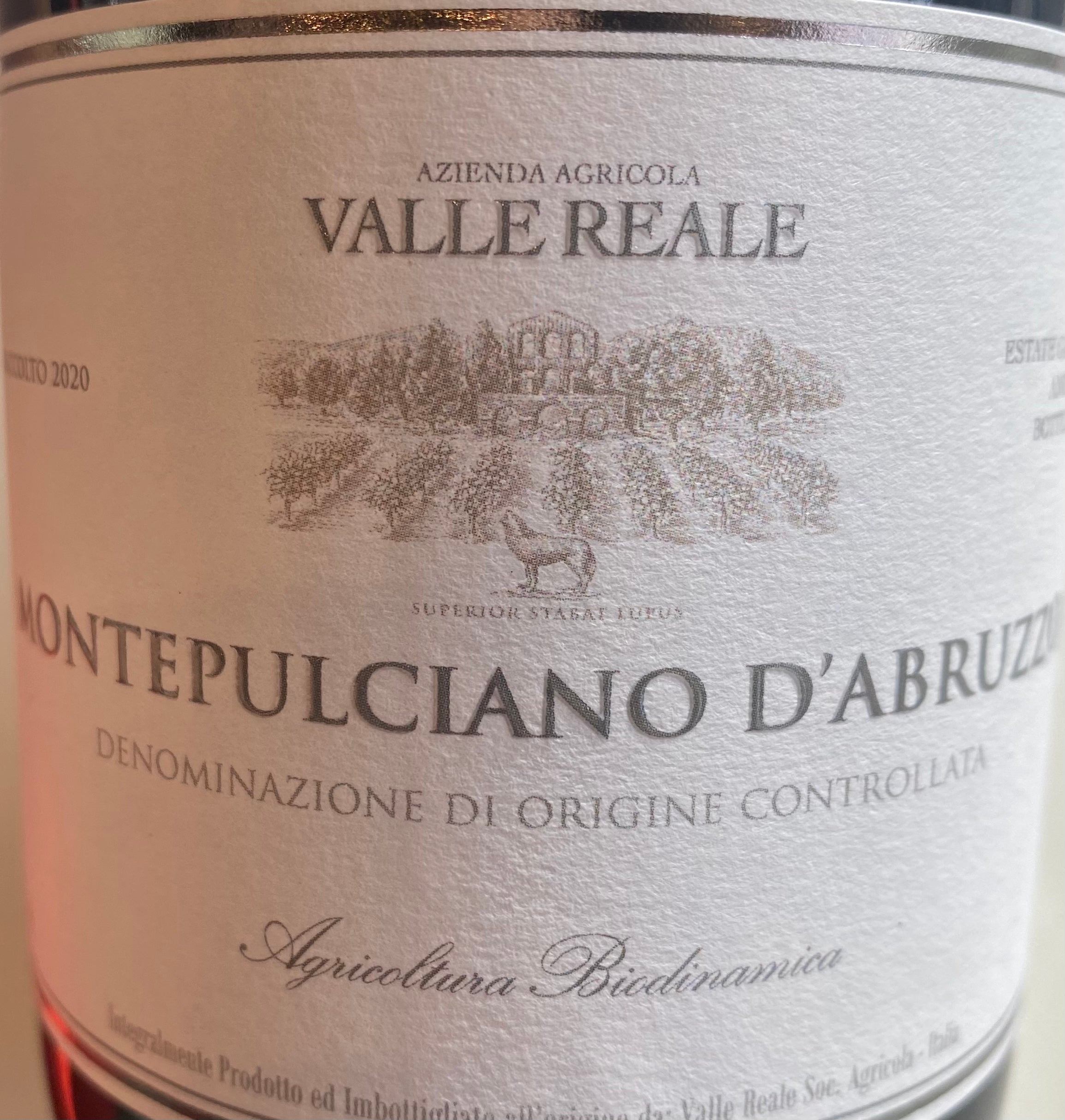 Valle Reale Premium Montepulciano D'Abruzzo Wine