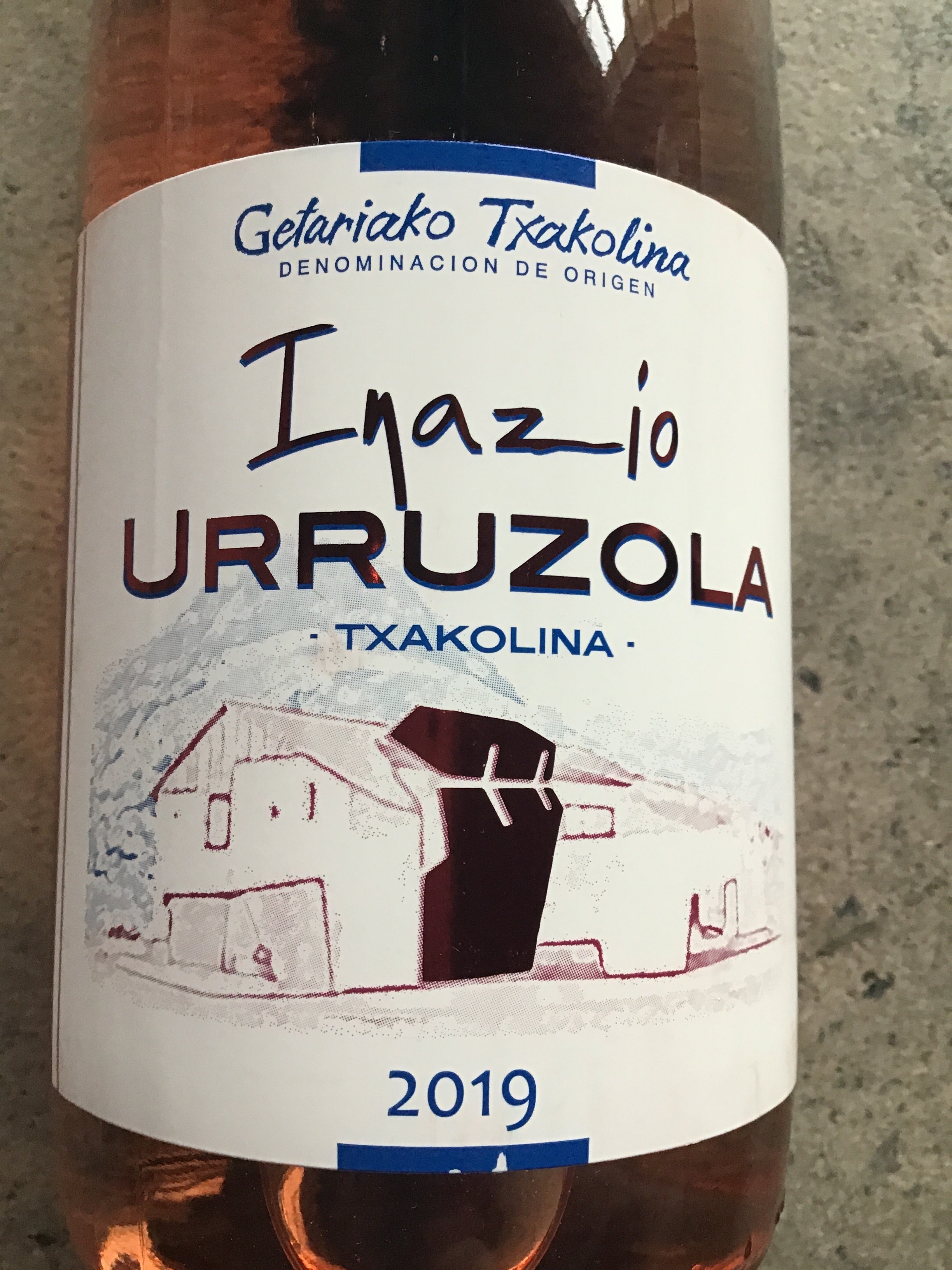 2019 Inazio Urruzola Txakolina Rose Wine