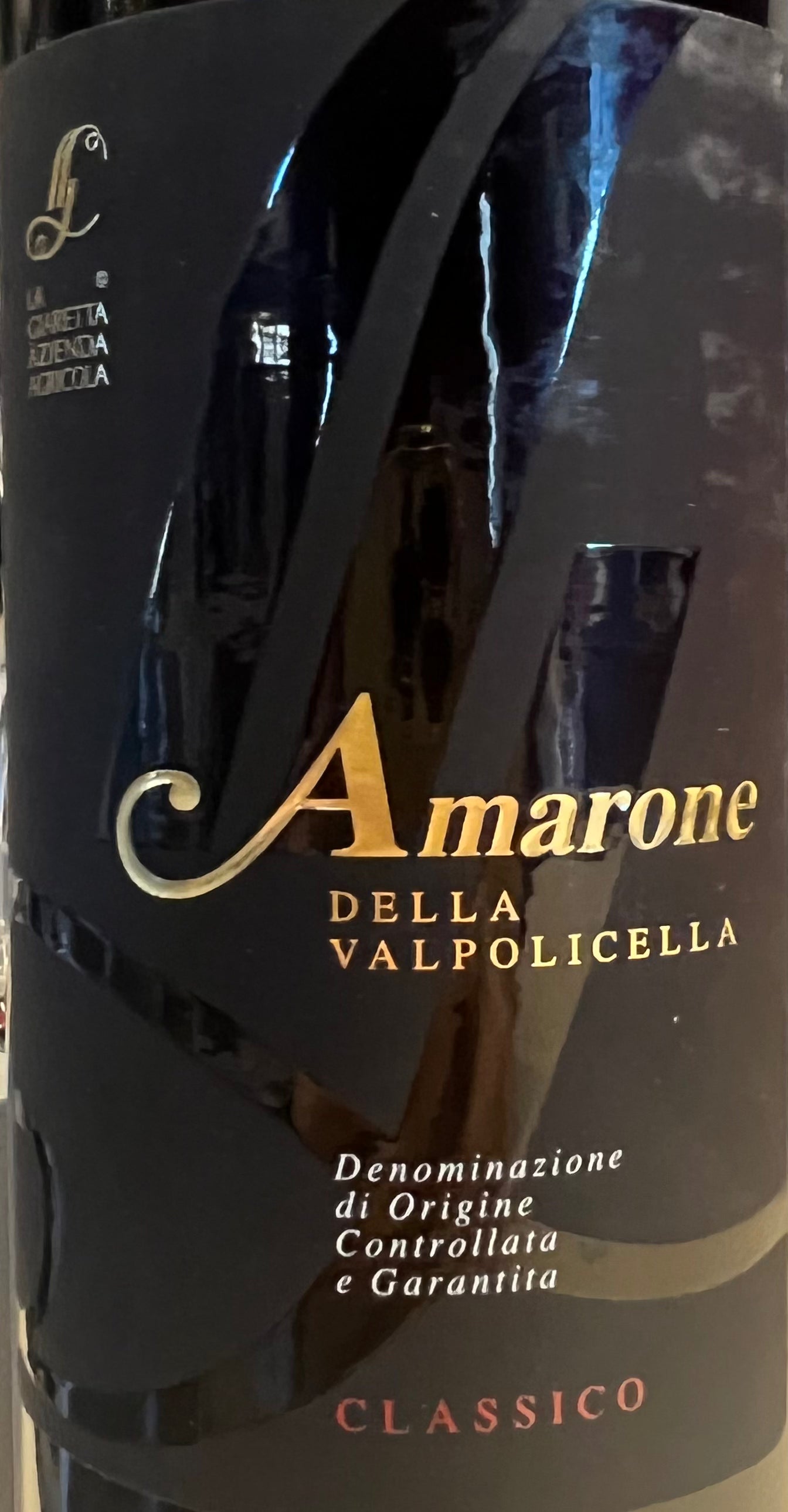 La Giaretta - Classic Amarone della Valpolicella Red Wine from 2018