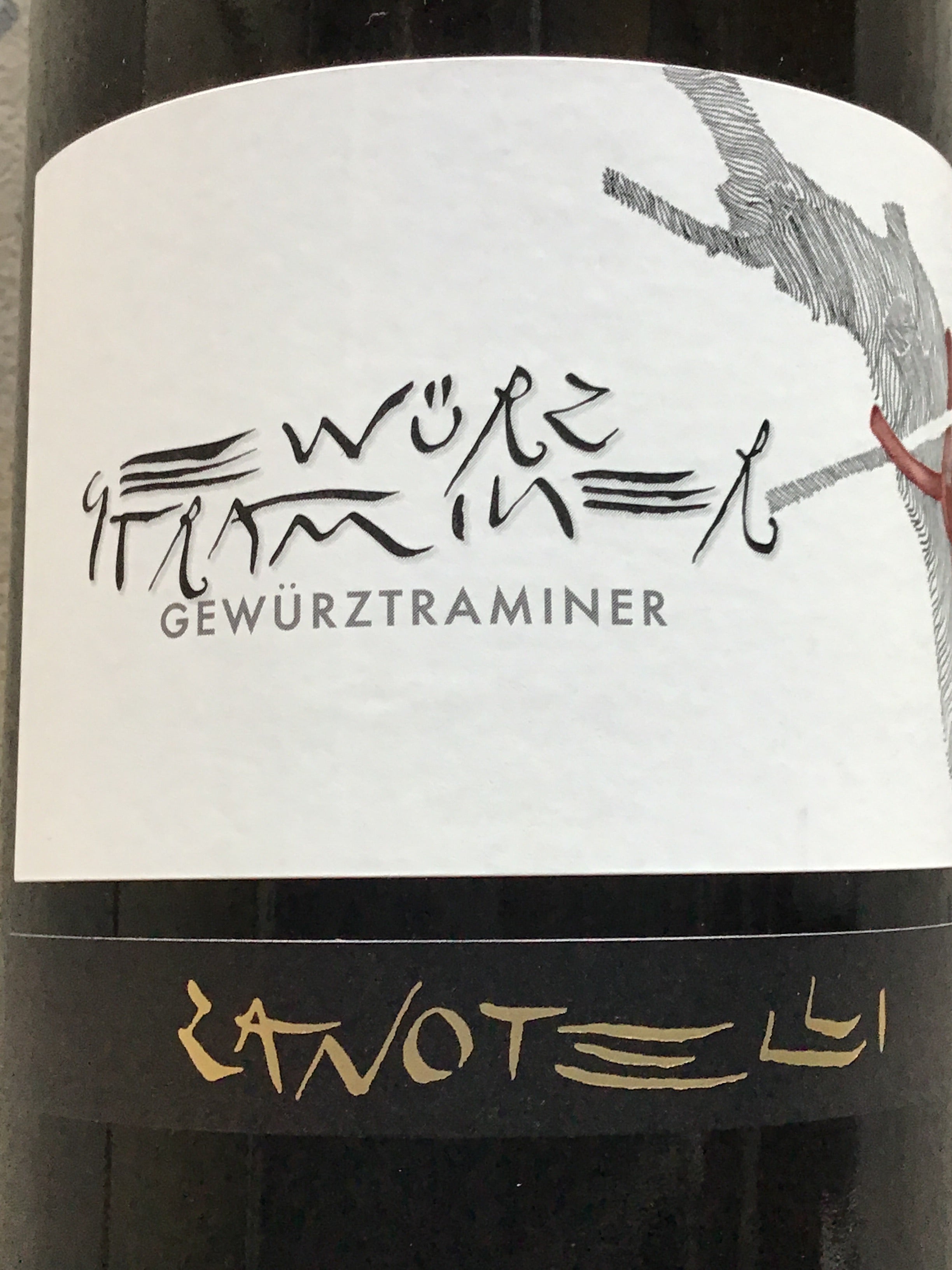 Zanotelli Gewürztraminer Wine from Trentino, 2018 Vintage