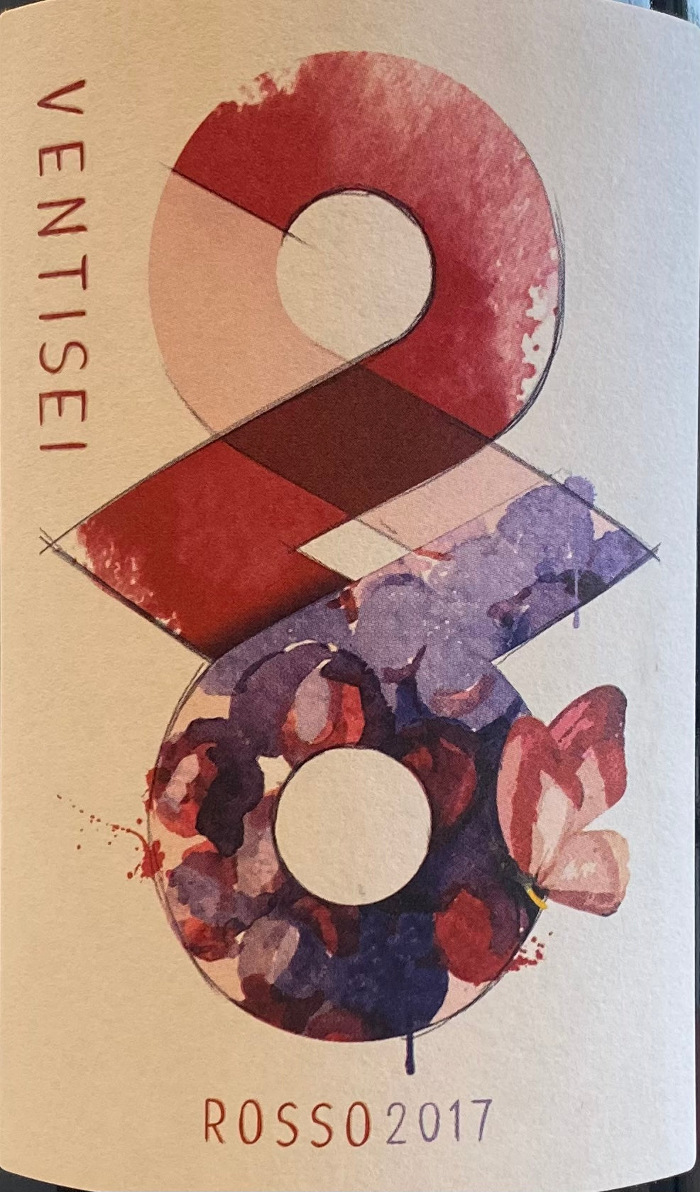 2017 Ventisei Toscano Rosso - Organic Red Wine Blend