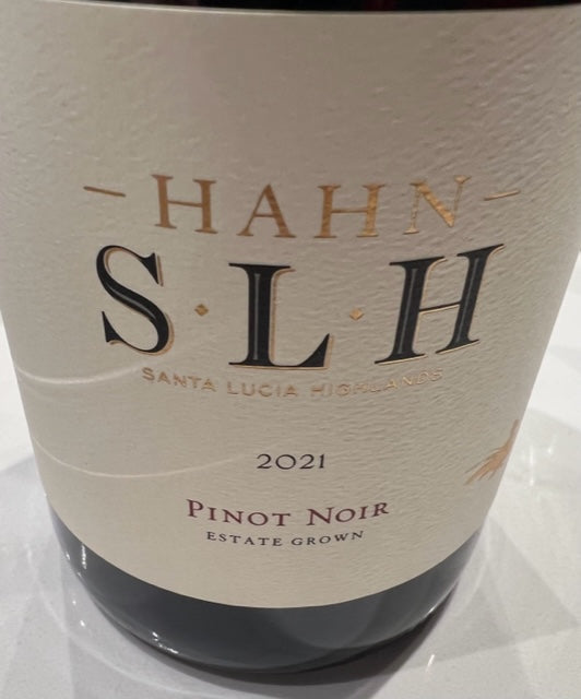2021 Hahn Estate 'S-L-H' Premium Pinot Noir from Santa Lucia Highlands